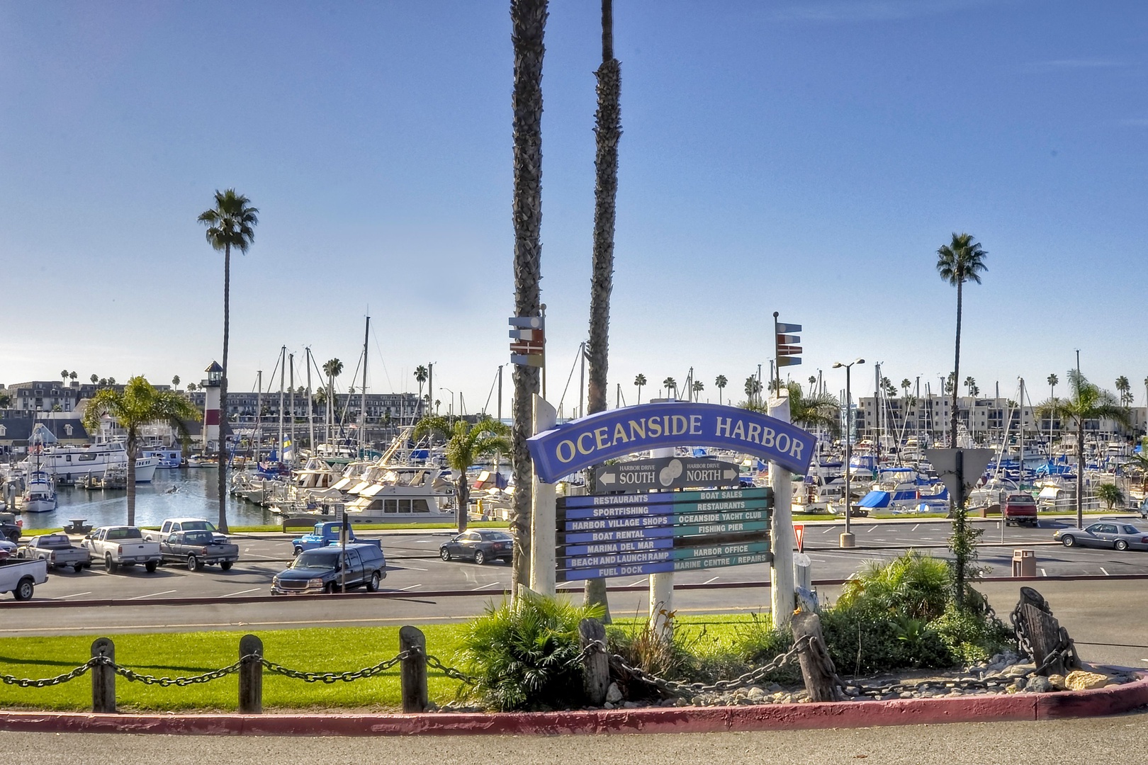 Explore local attractions such as the Oceanside Harbor