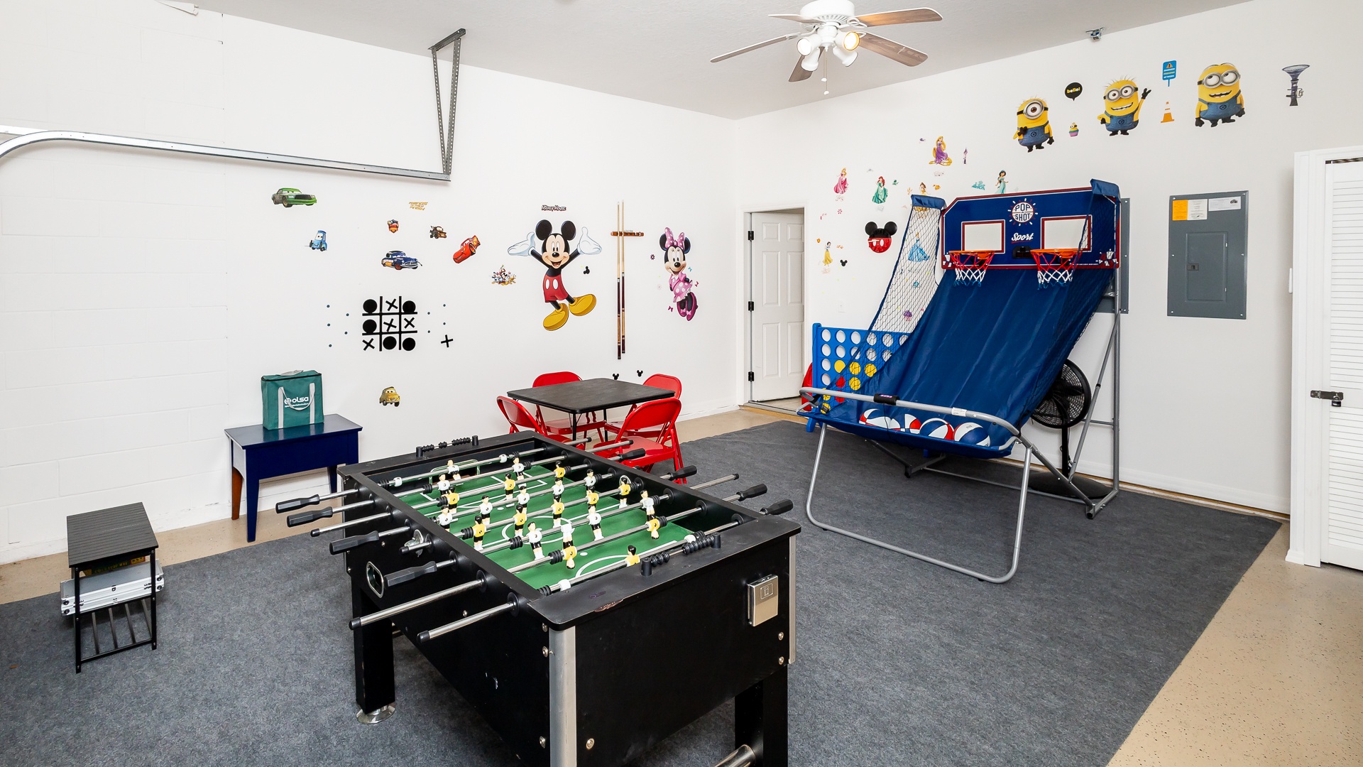 Endless fun awaits in the game room