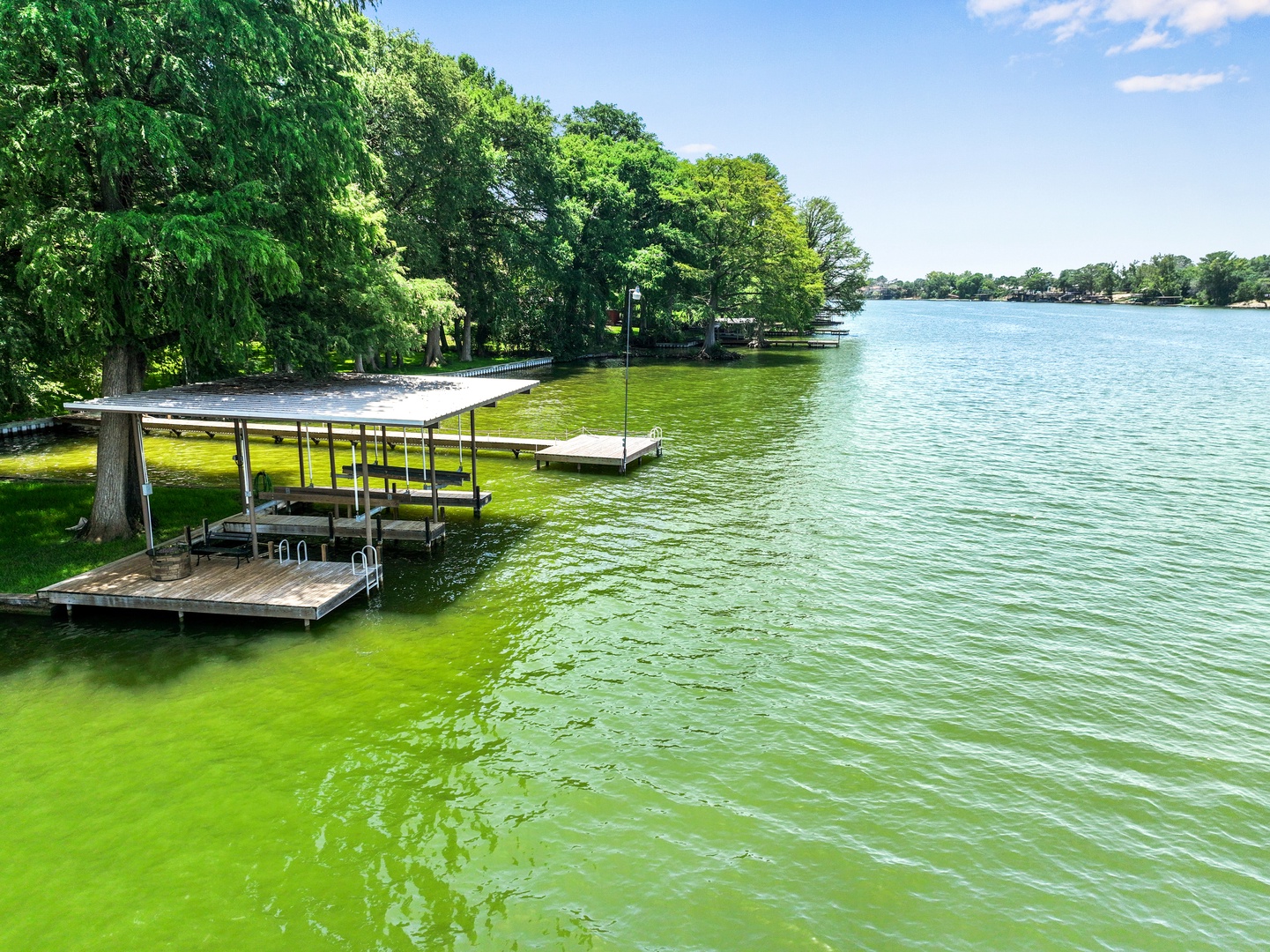 Welcome to Dunlap Cabin, where land ends and the water begins