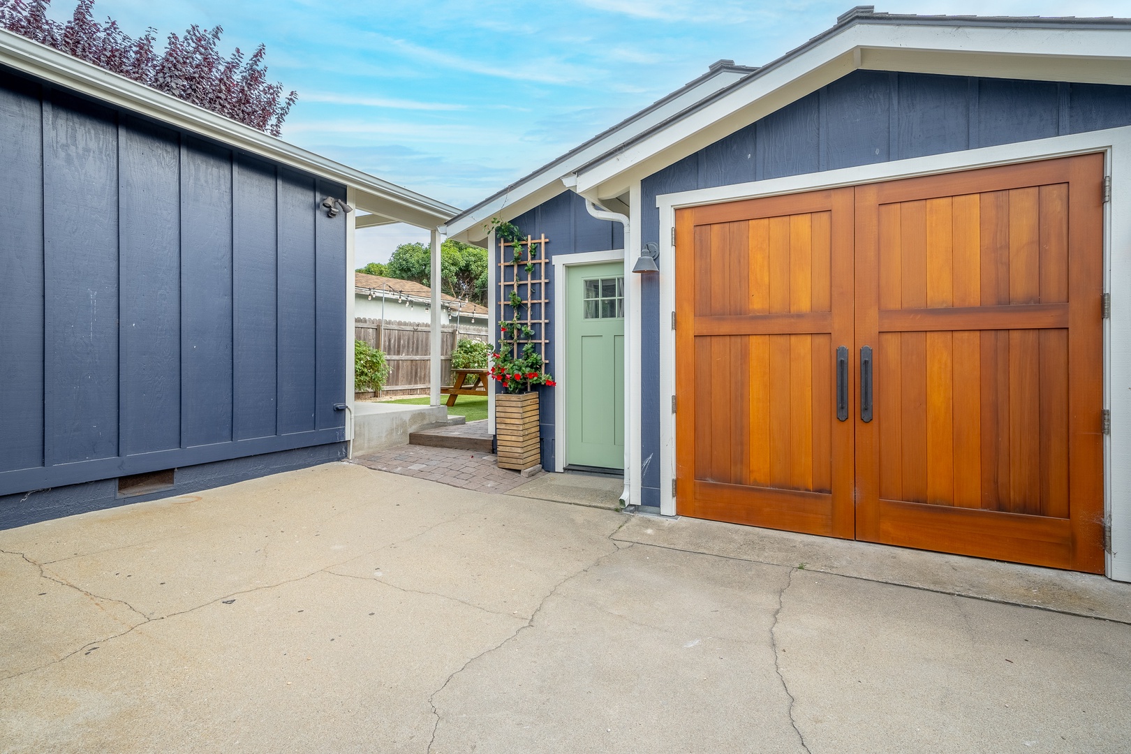 This charming home offers parking for up to 3 vehicles in the driveway