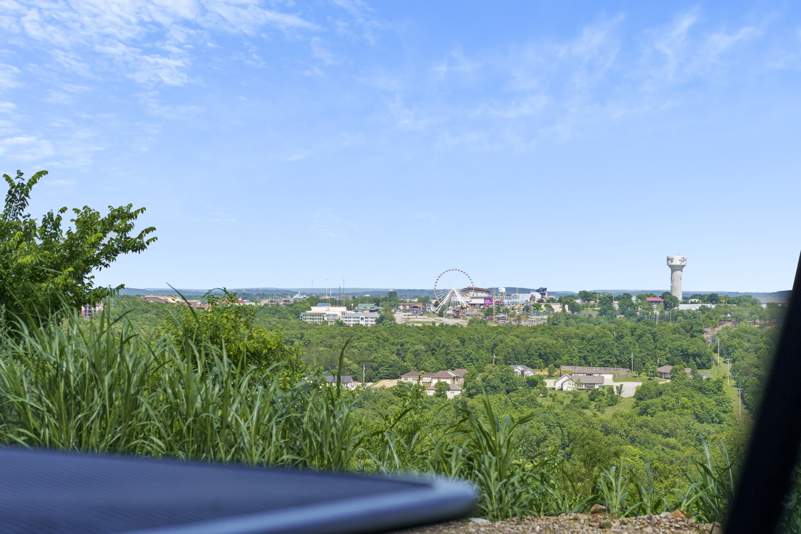 Huge Branson City views including Ferris Wheel