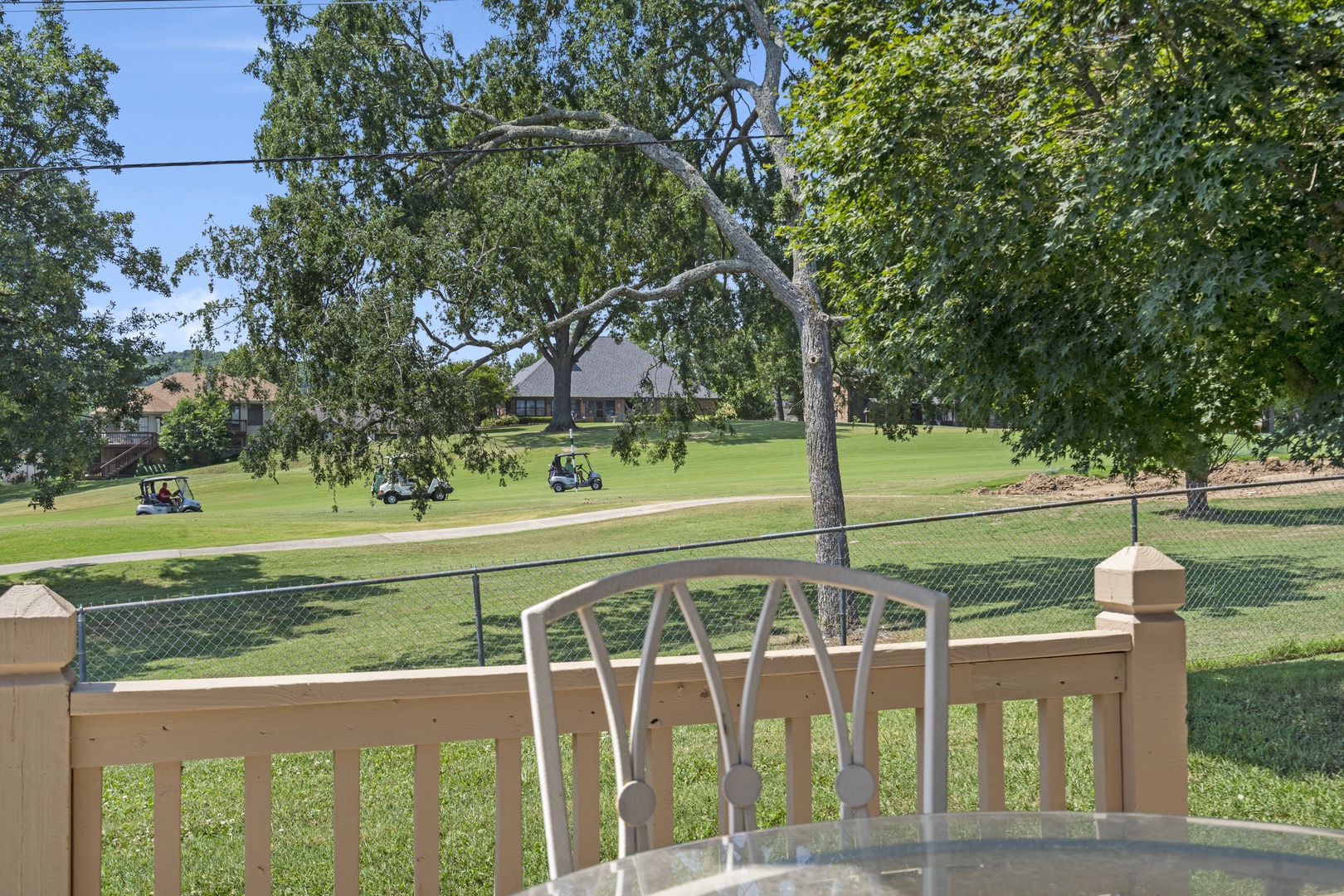Golf course view