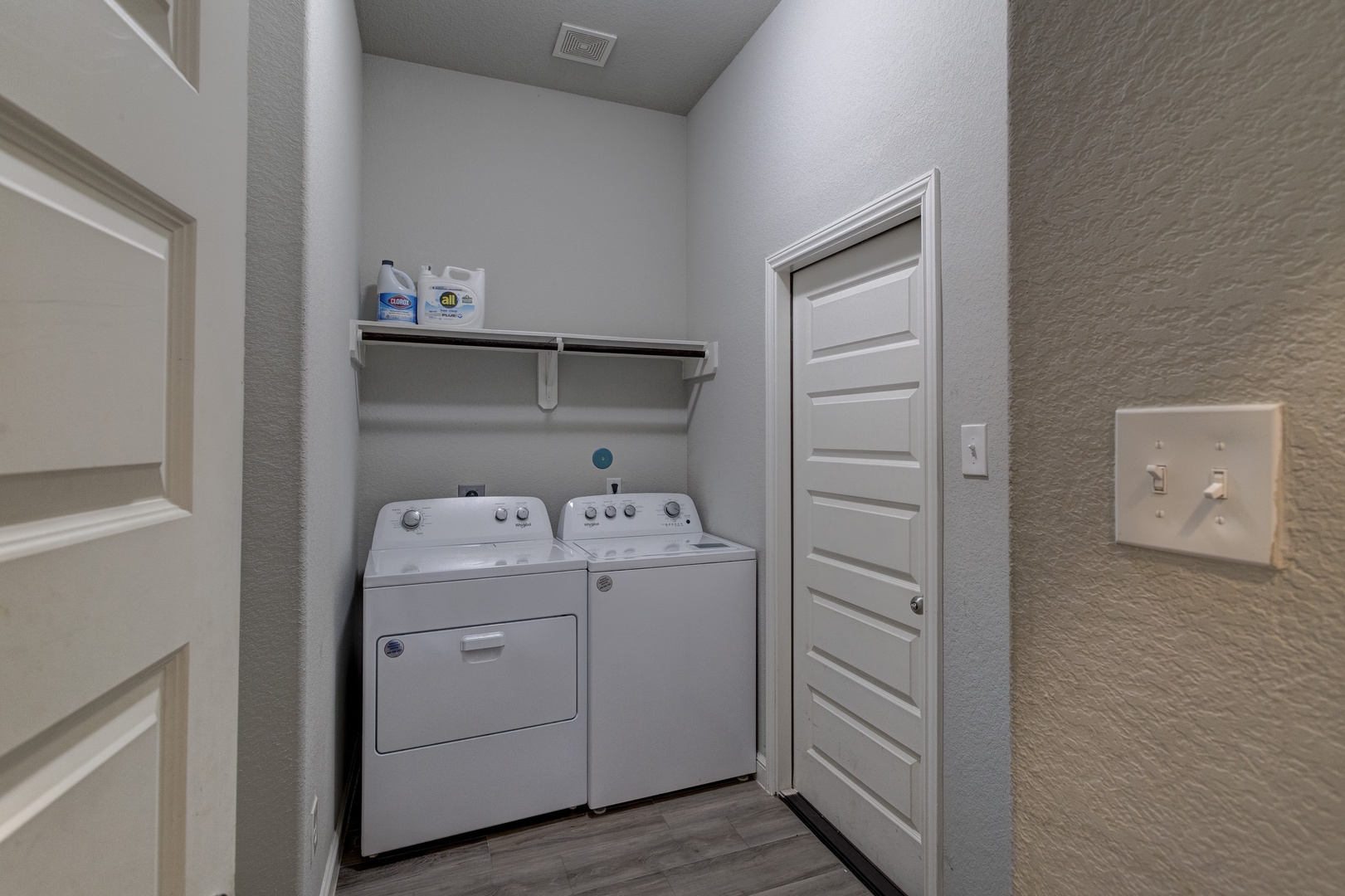 Laundry area