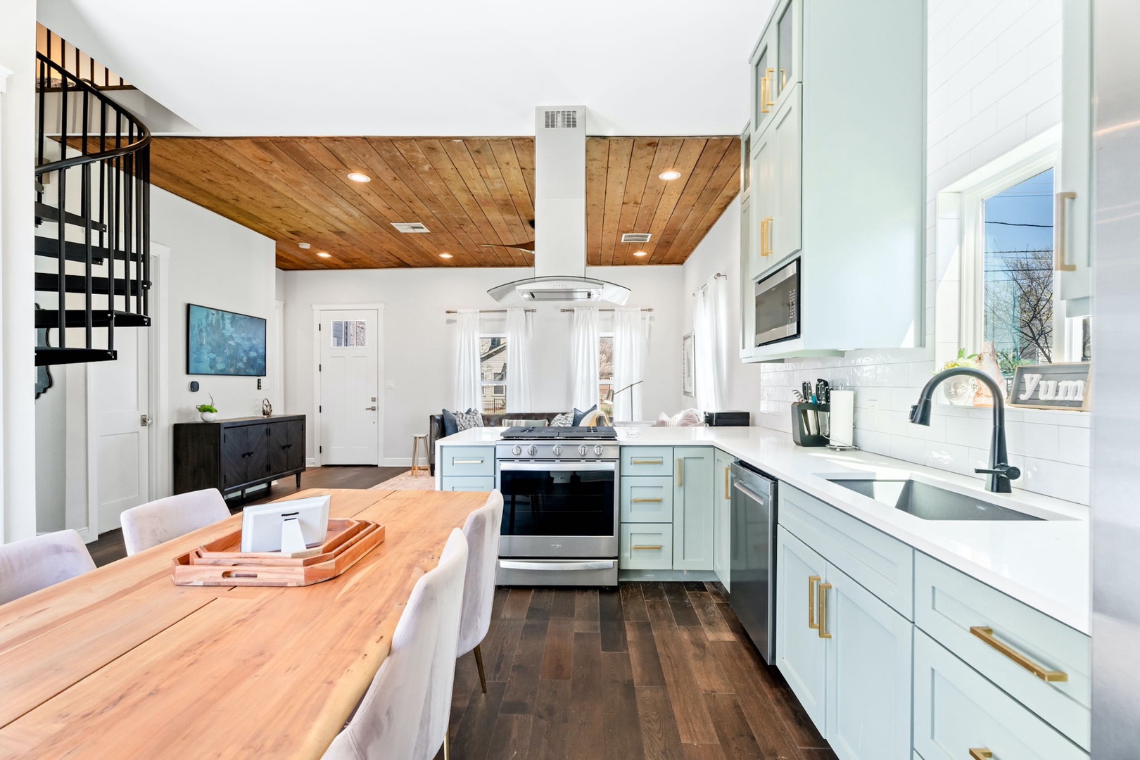 Whip up culinary delights in the spacious & modern kitchen