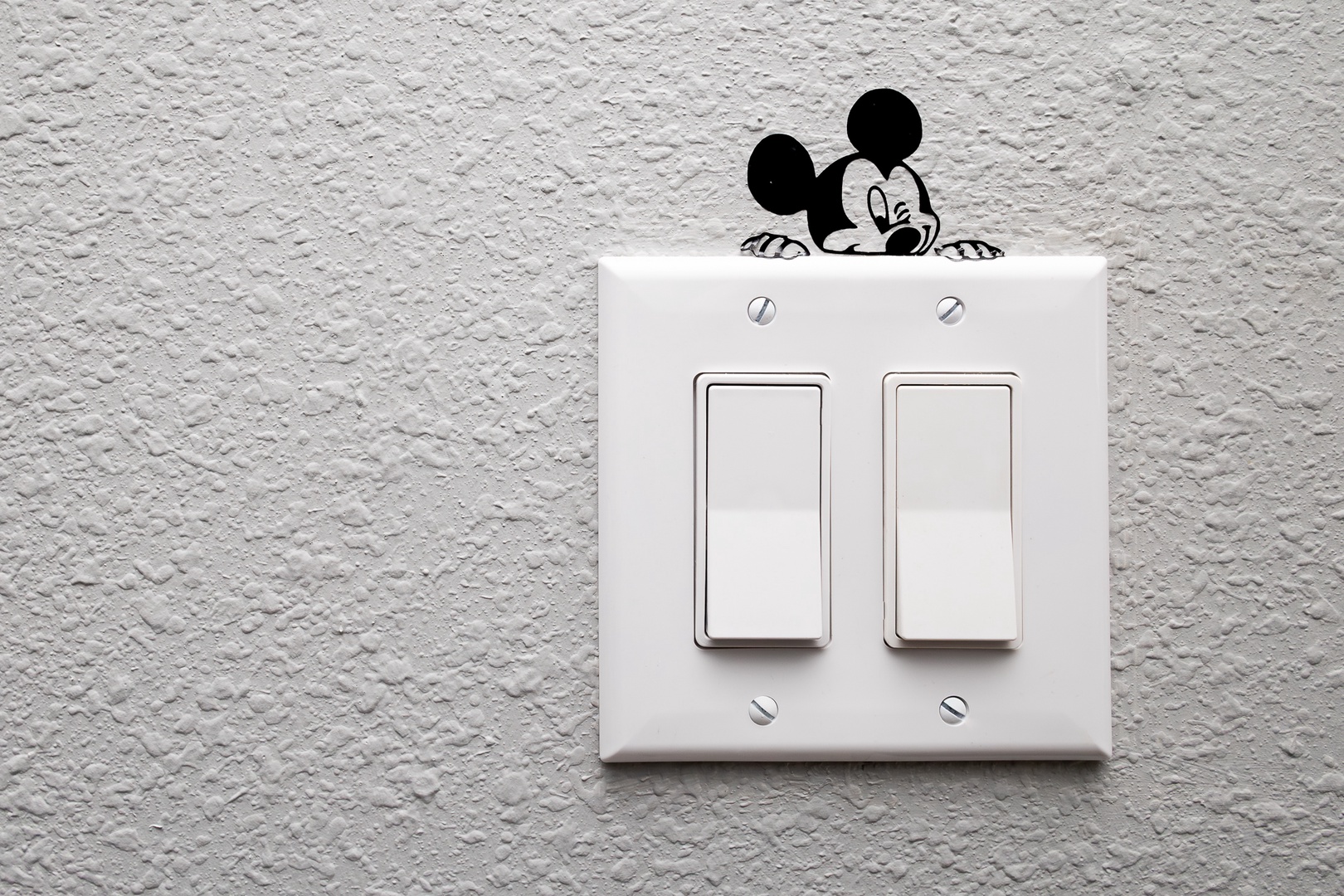 Enjoy the Disney décor throughout the home