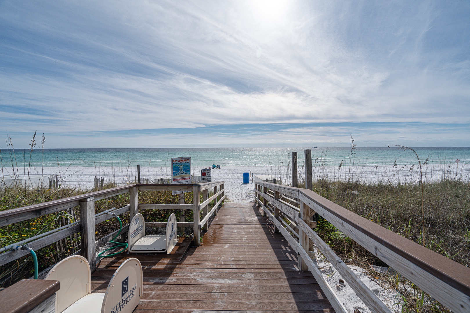 Seaside bliss is just a short boardwalk stroll away!