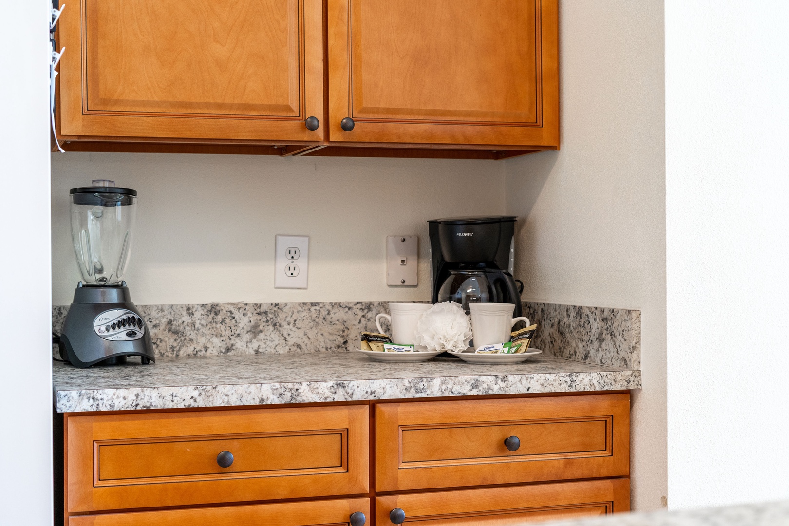 Fully furnished and equipped kitchen