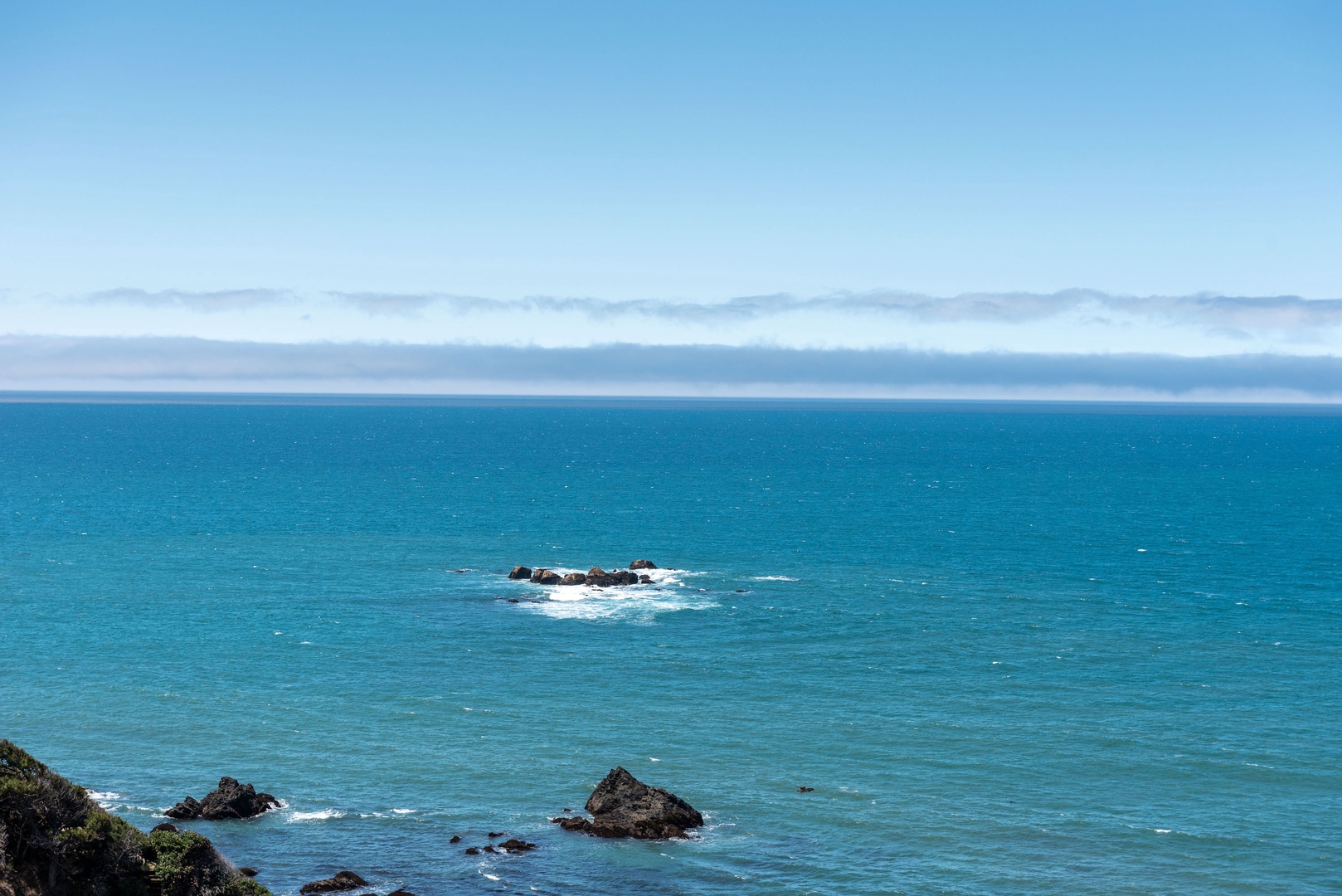 Amazing blue water views from the home