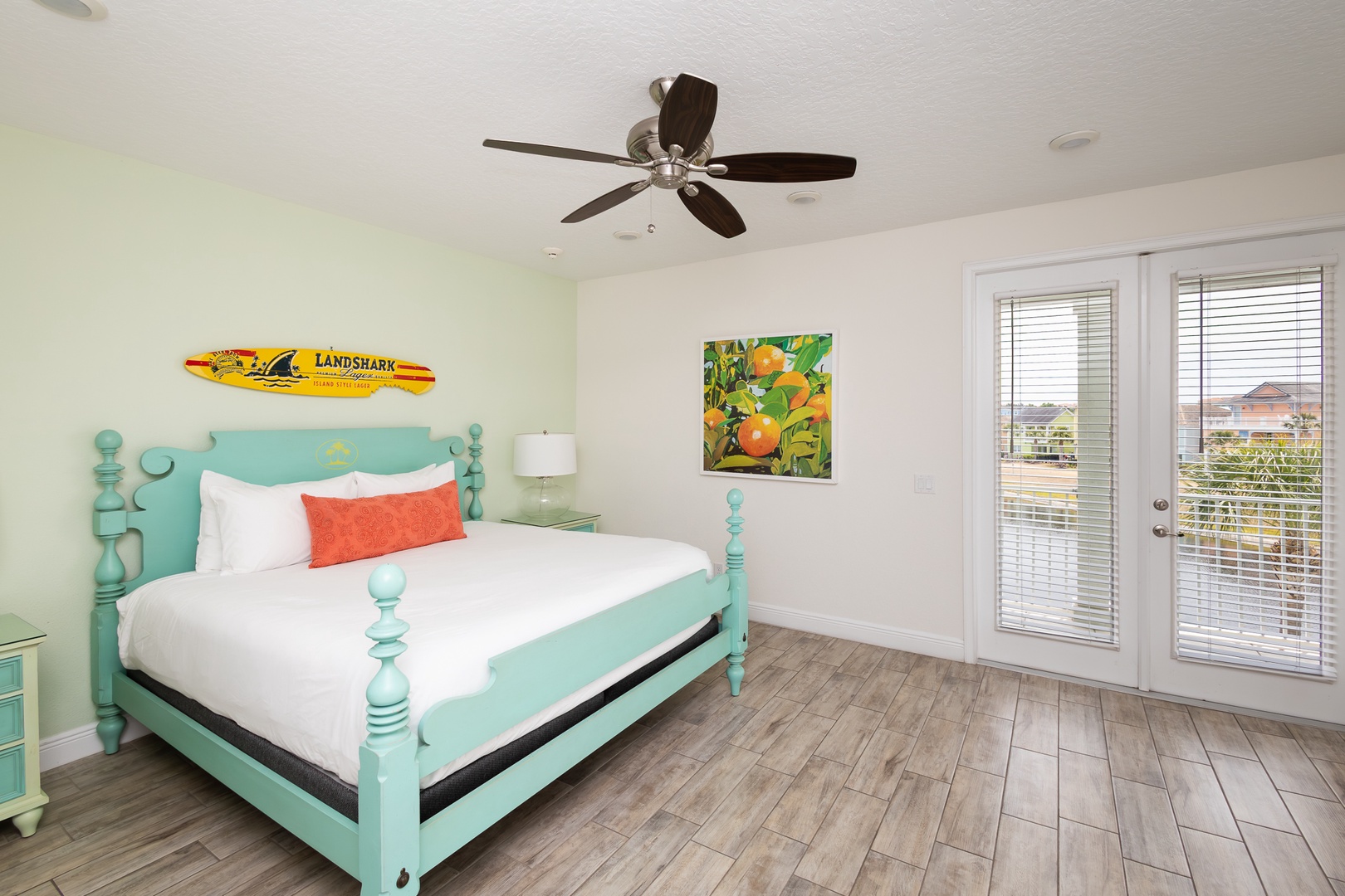 The 3rd floor king suite showcases a Smart TV & private ensuite with large balcony