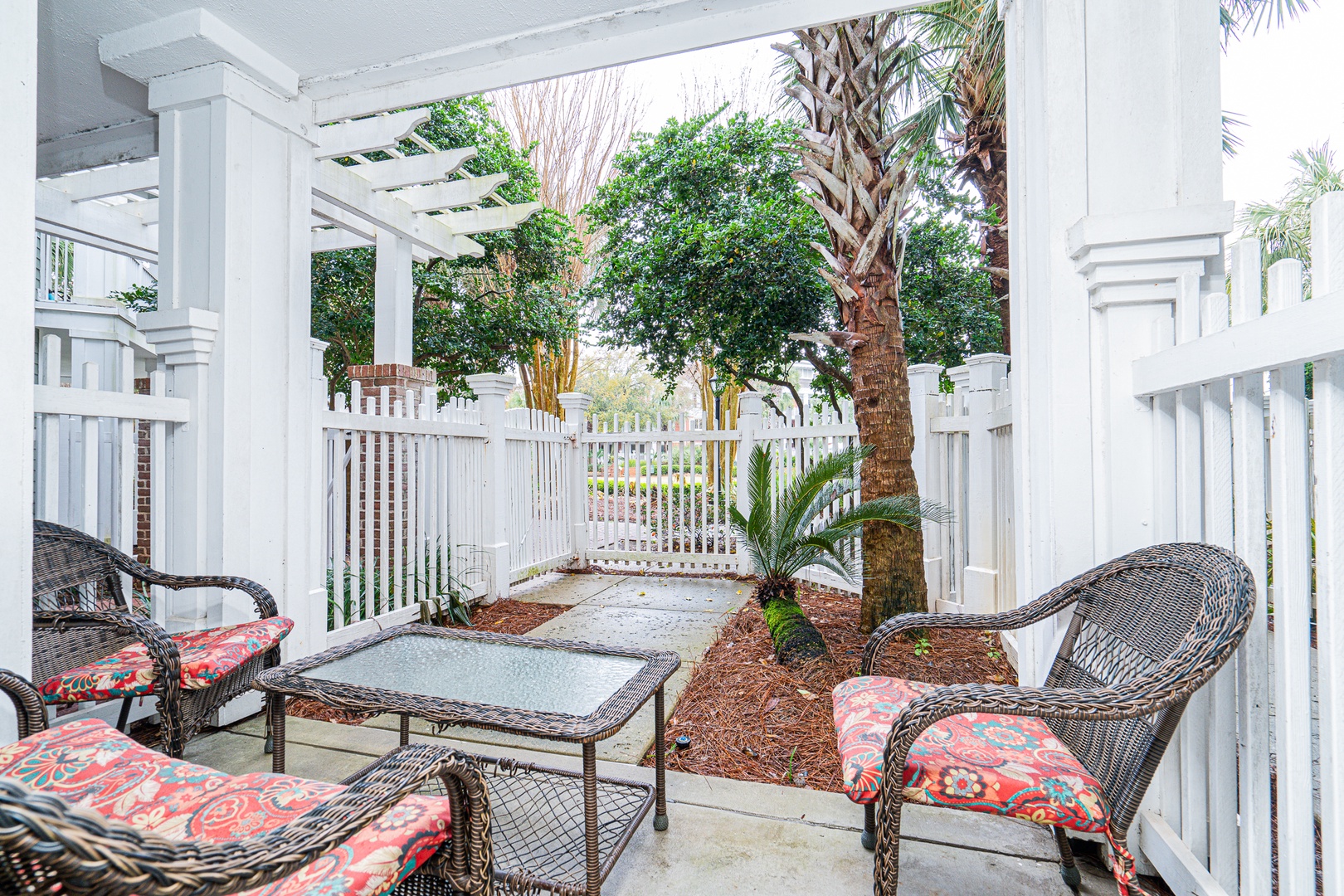 Step outside into the fresh air & relax on the patio