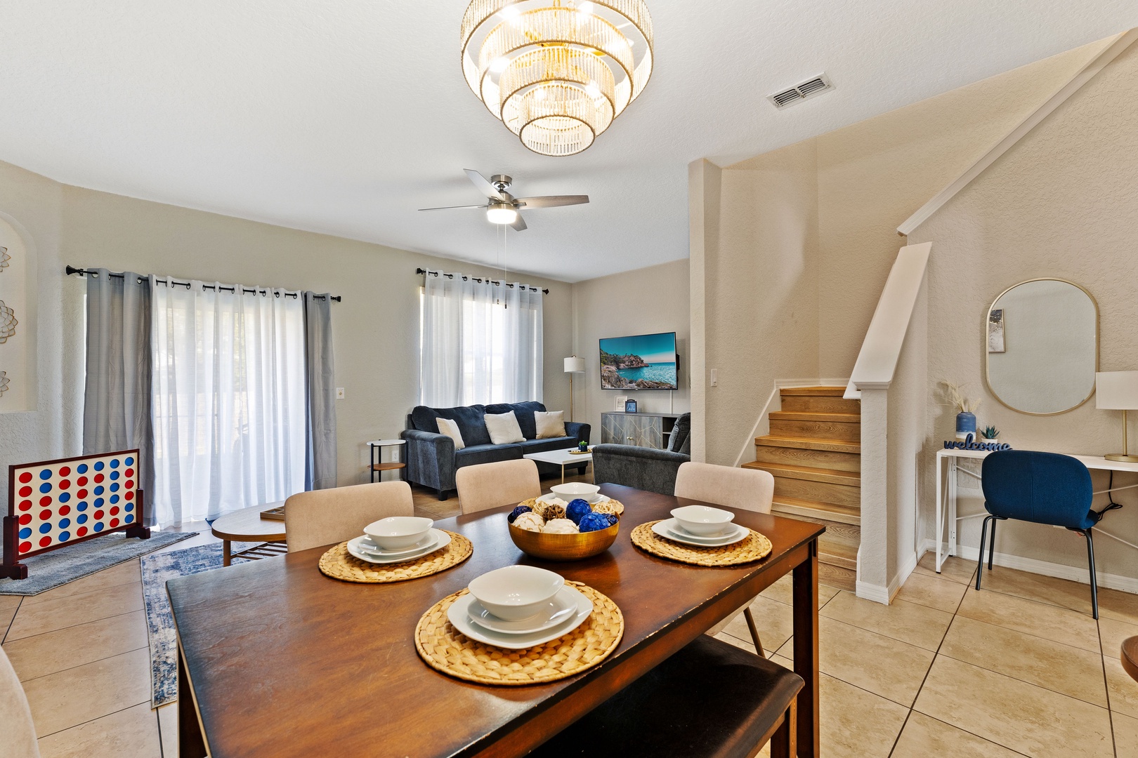 Enjoy the breezy, open layout in the main living area