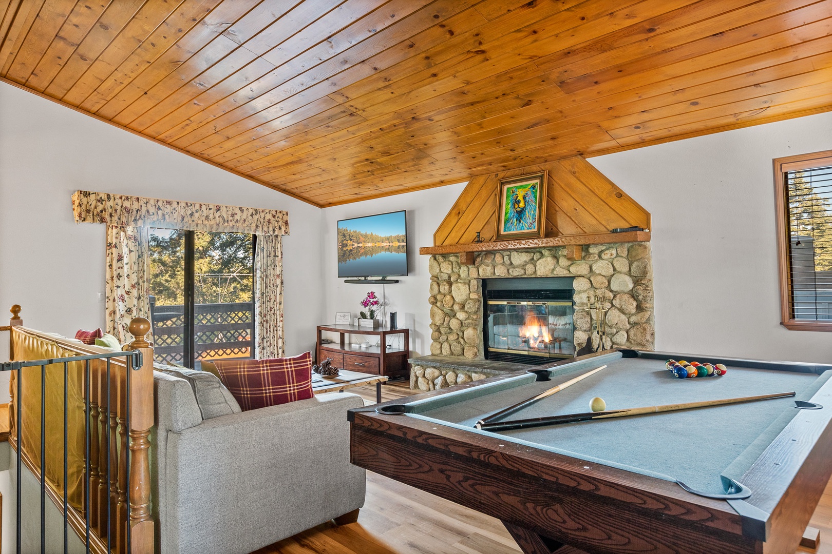 Second floor living room