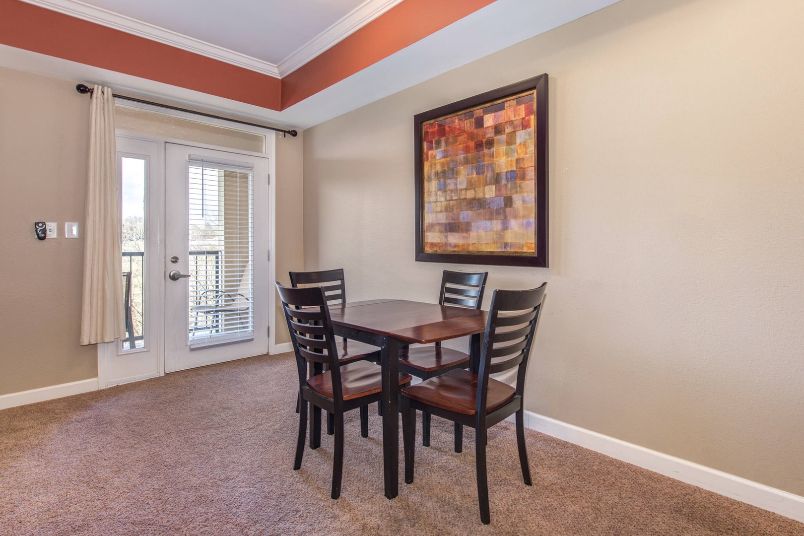 Dining room table fit for 4