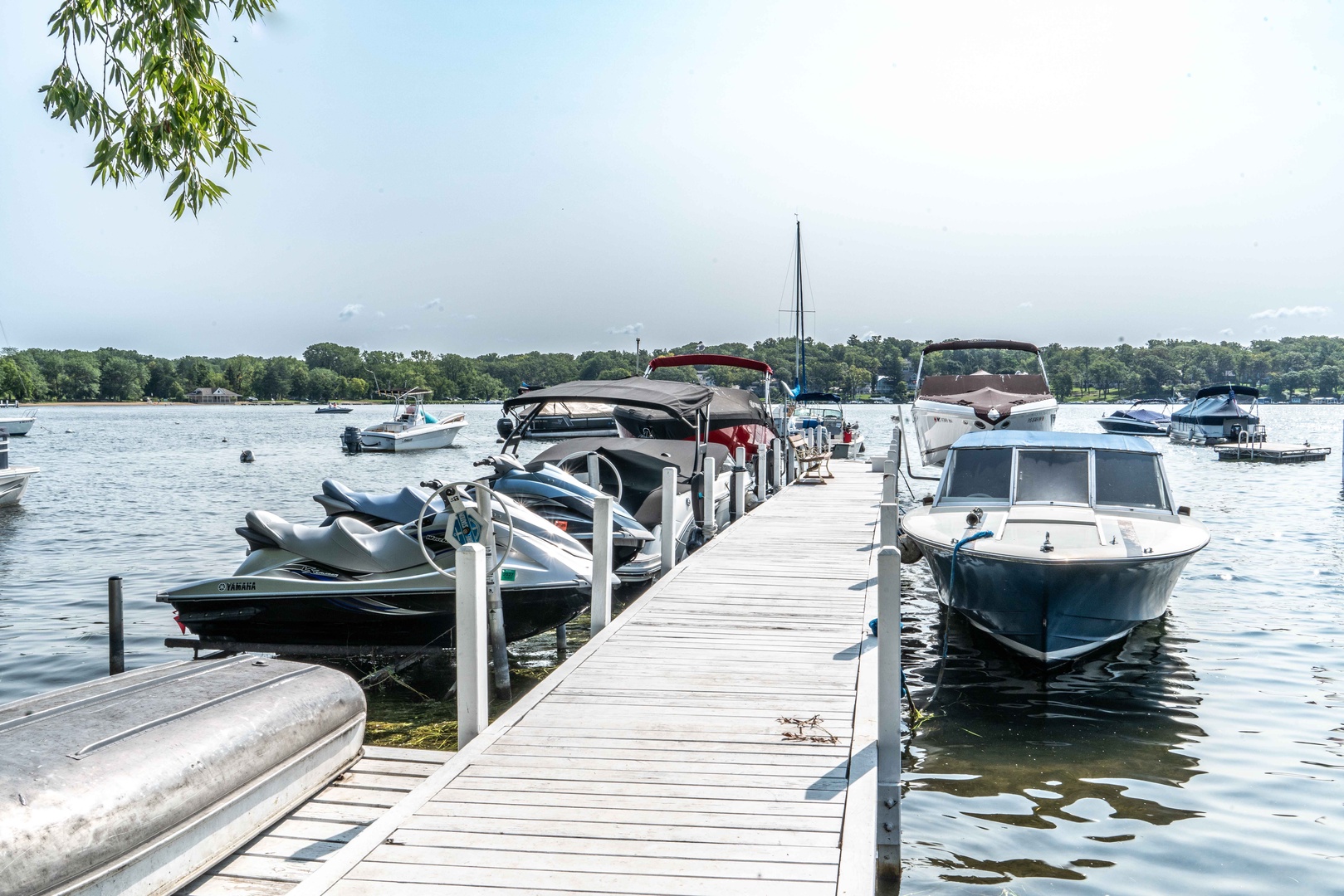 Anchor your thoughts and enjoy the calm at the dock