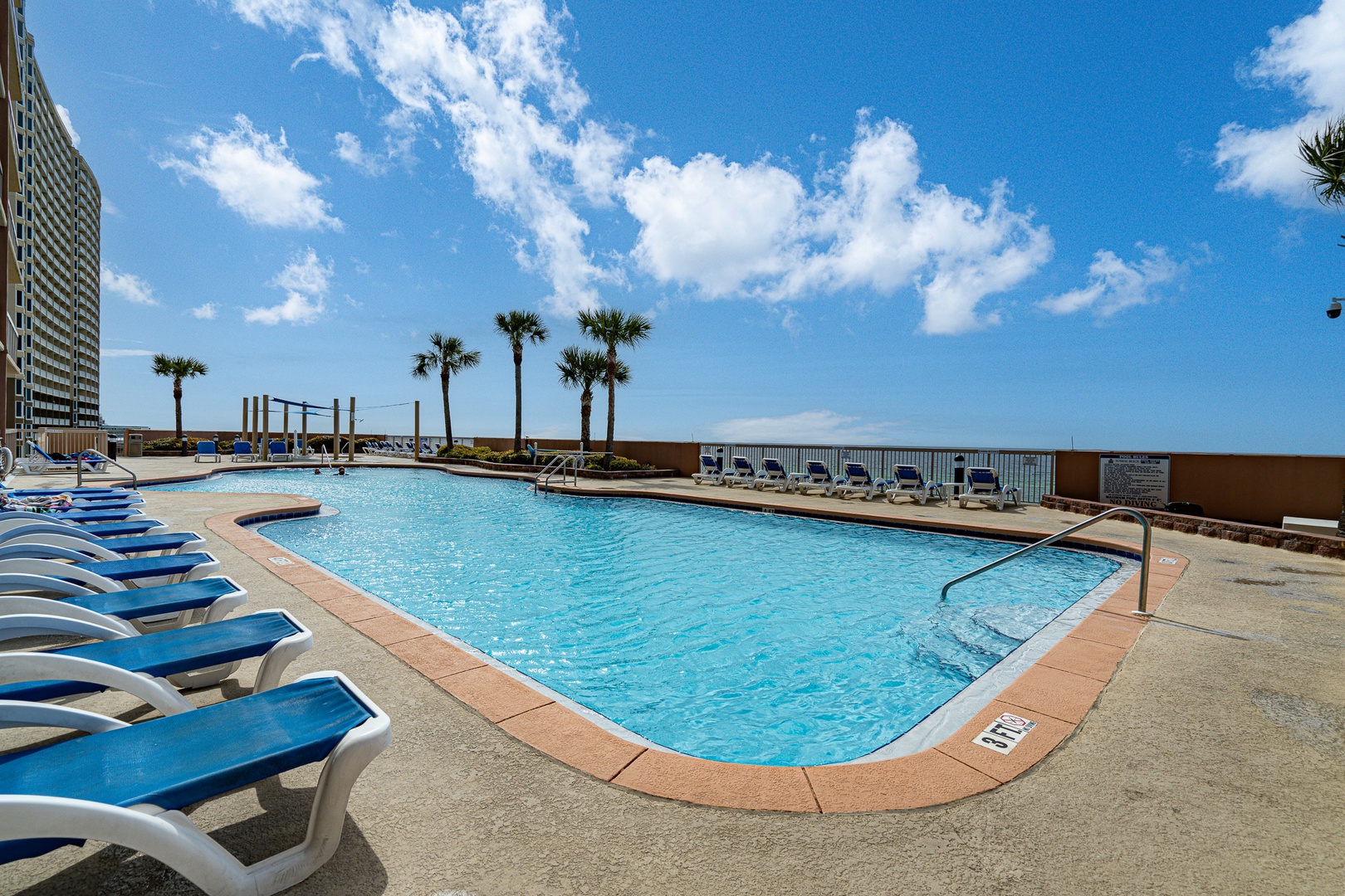 Lounge the day away or make a splash at the sparkling community pool