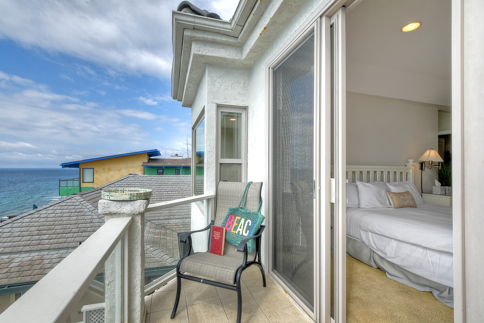 Step out onto the ensuite balcony & relax with gorgeous views