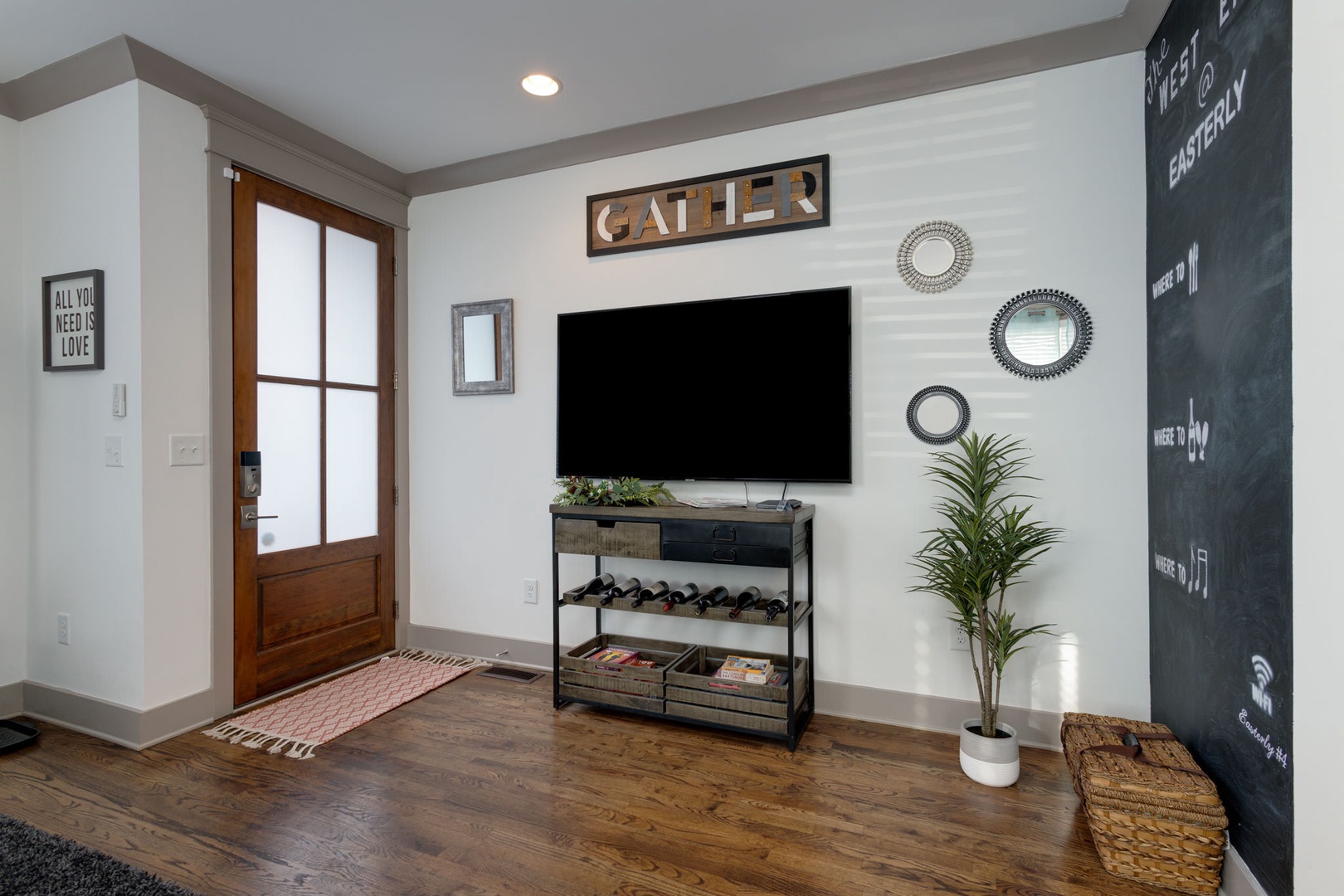 Smart TV in living room