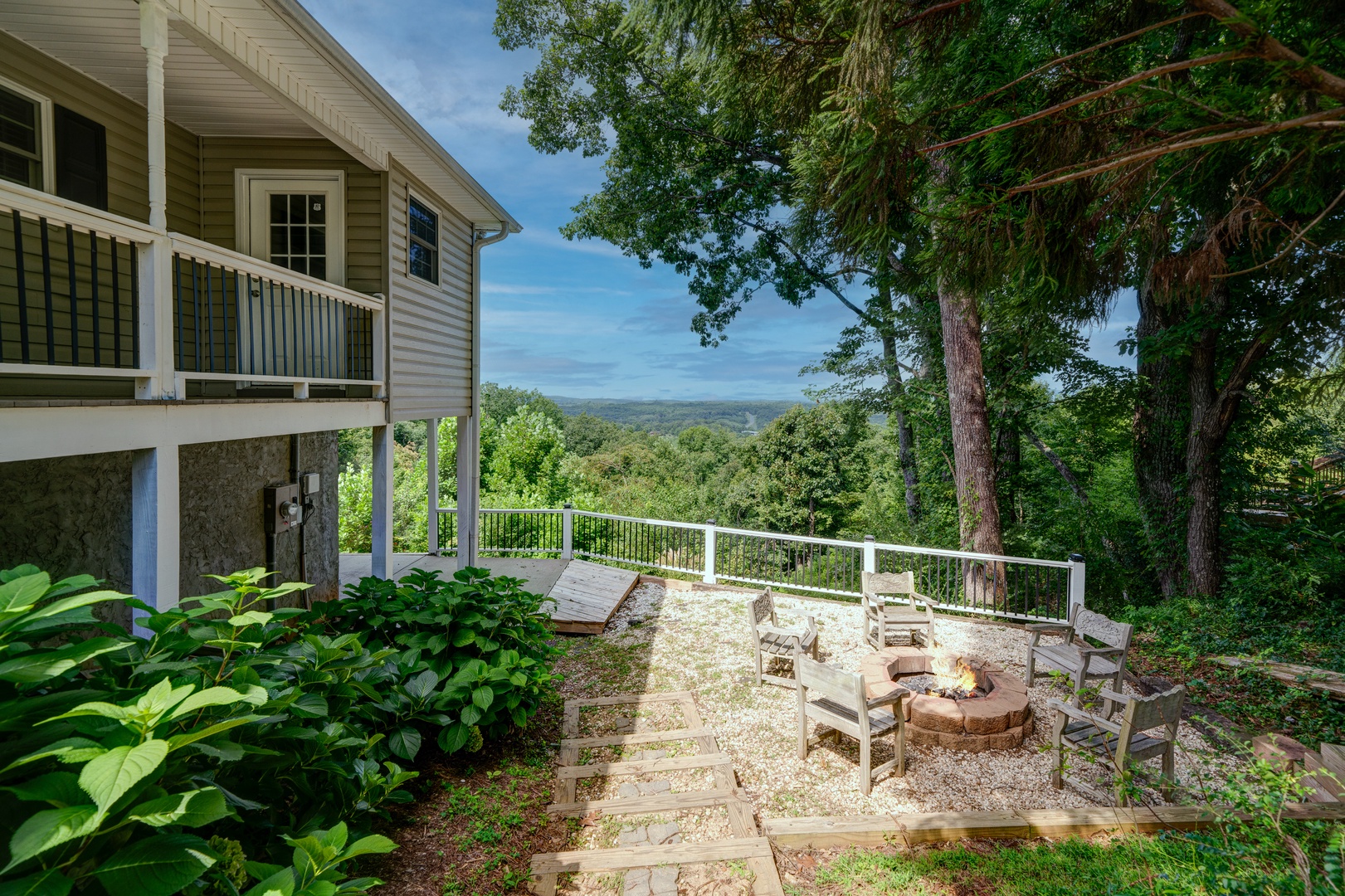 Mountain Sunset evenings await you at this gorgeous property in very conveniently located Ellijay