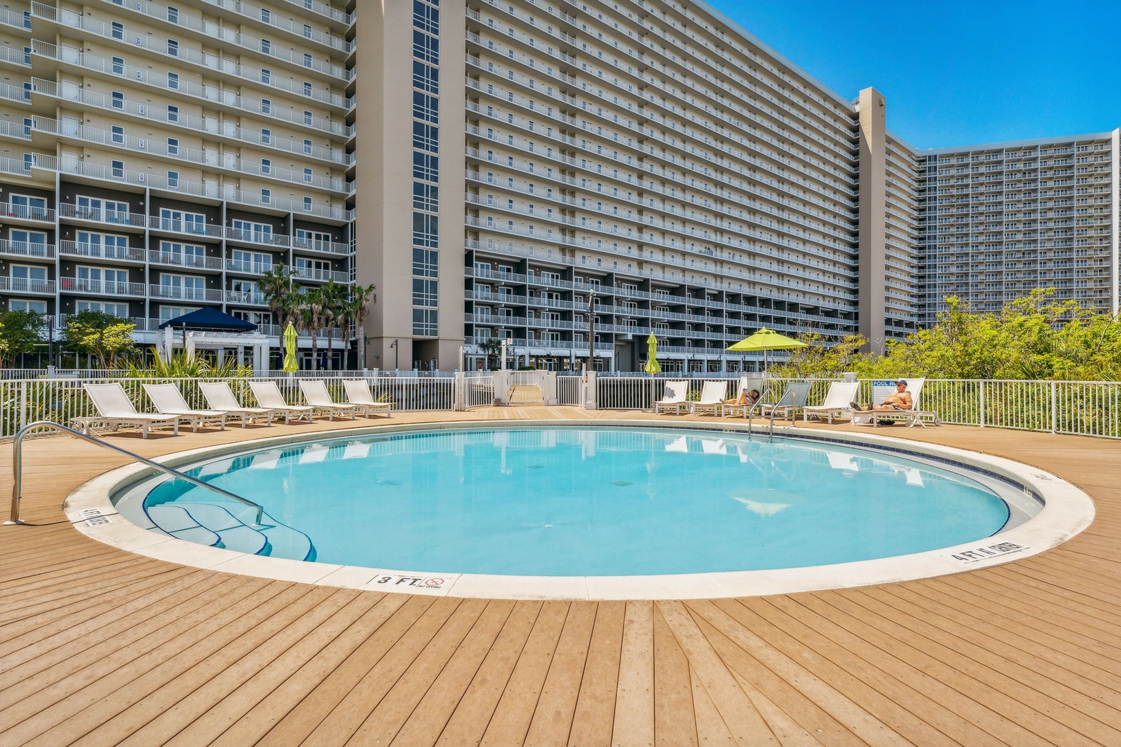 Lounge the day away or make a splash in one of the community pools!