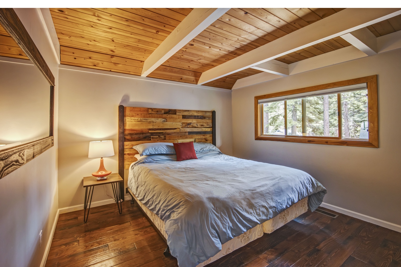 Bedroom 1 with natural lighting