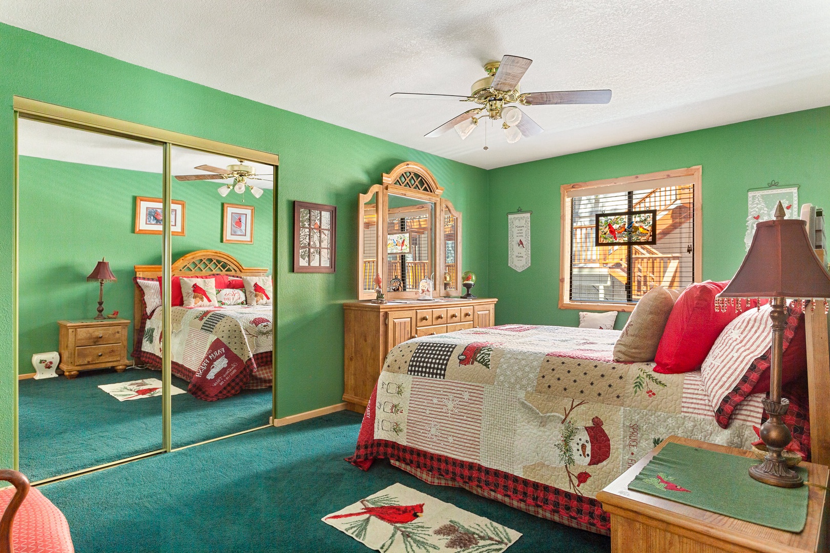 Bedroom #4 with Queen Bed