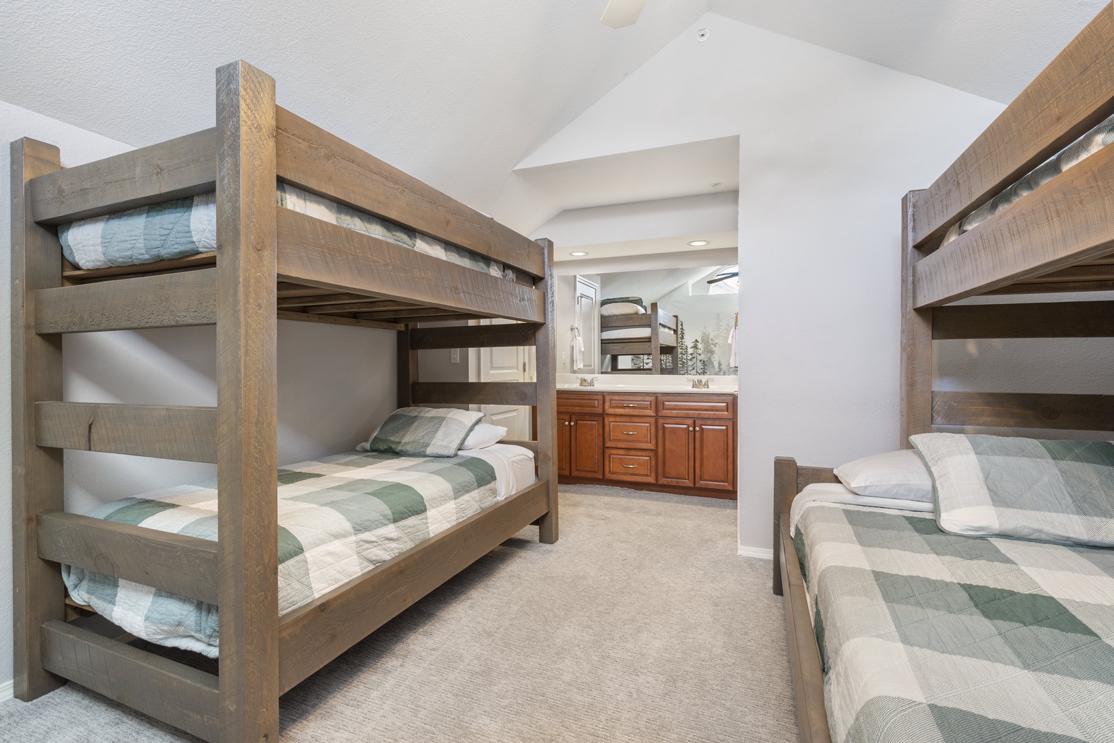 Bedroom #3 Bunk Room: (3) XL Twin Beds and (1) Queen Bed