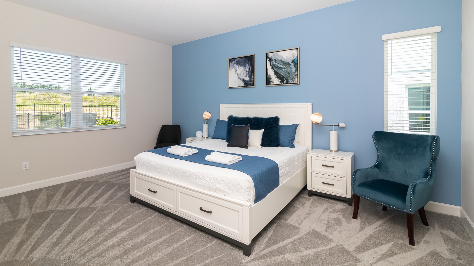 Bathroom #1 with King Bed