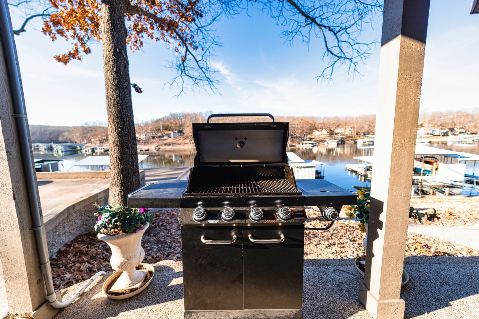 Relax in the fresh air while you grill up a feast!