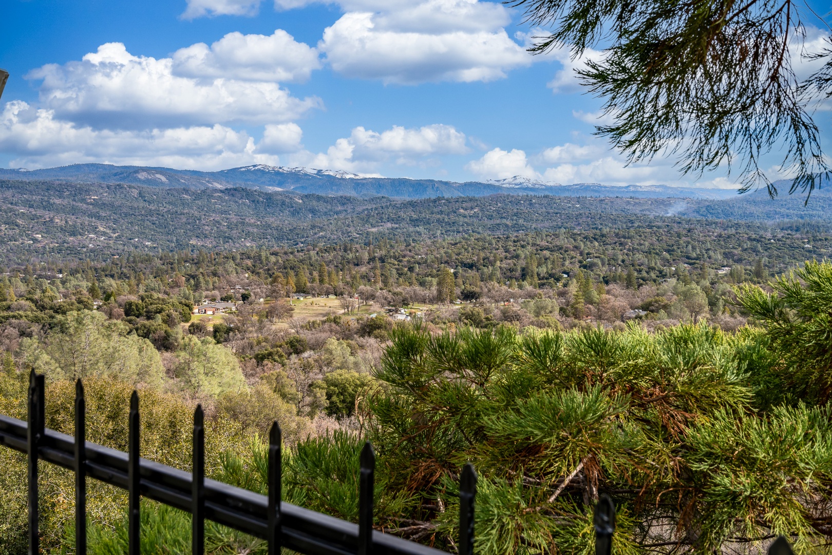 Stunning mountain views await from the back deck