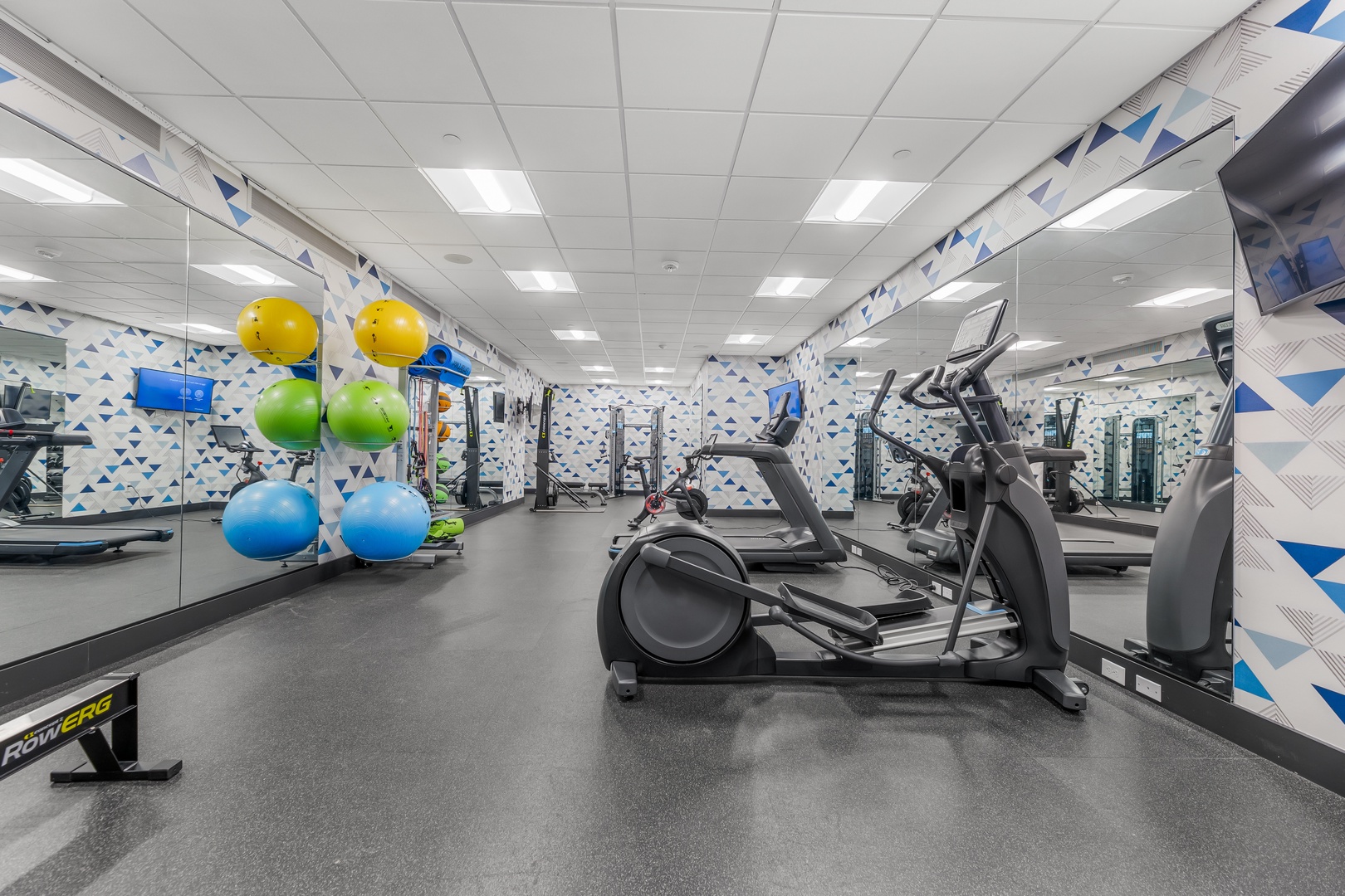 Crush your goals in the community fitness center!