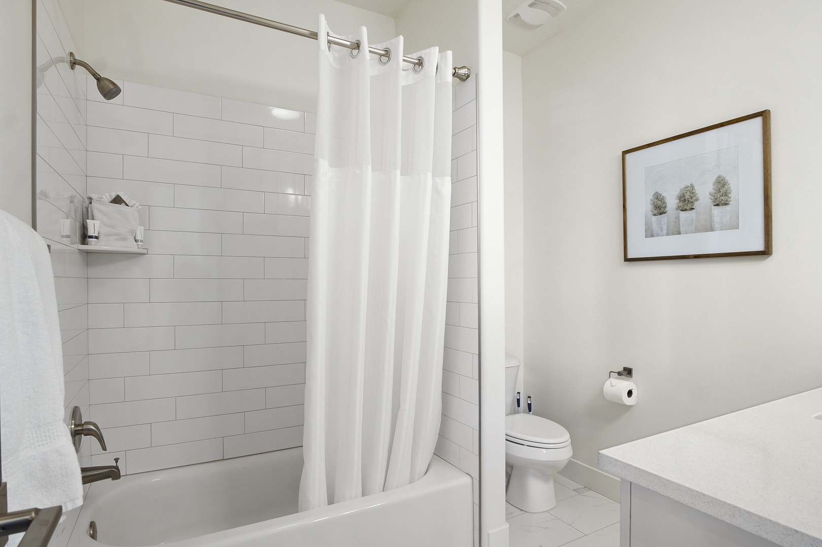 Bathroom #2 with Shower/Tub Combo