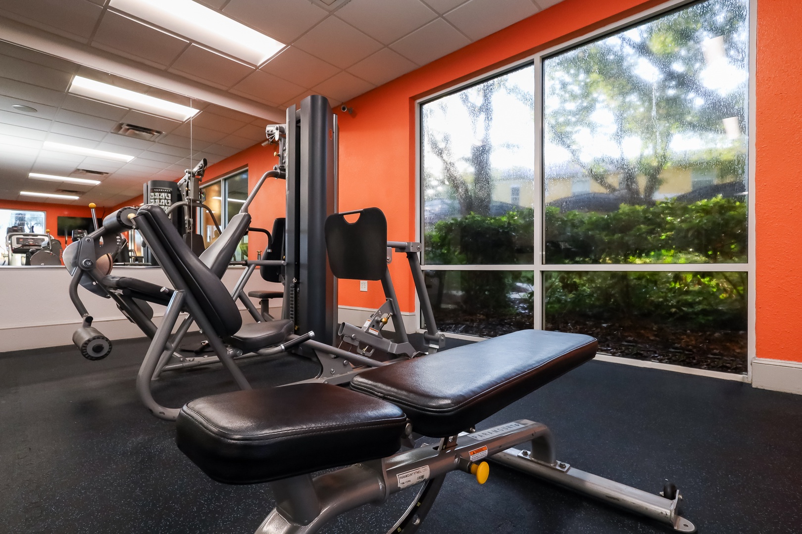 Community fitness room