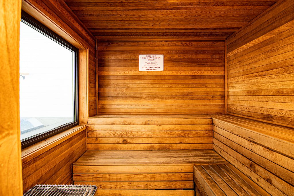 Foothills sauna