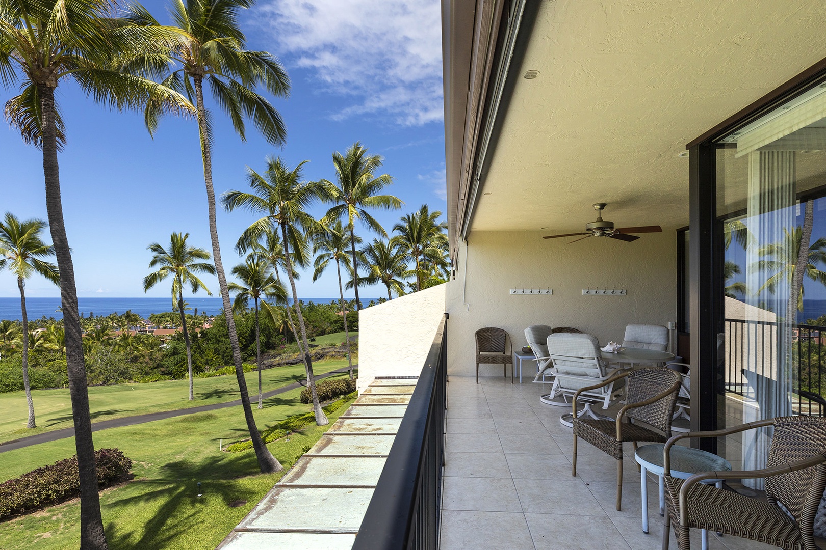 Balcony off of bedroom 1