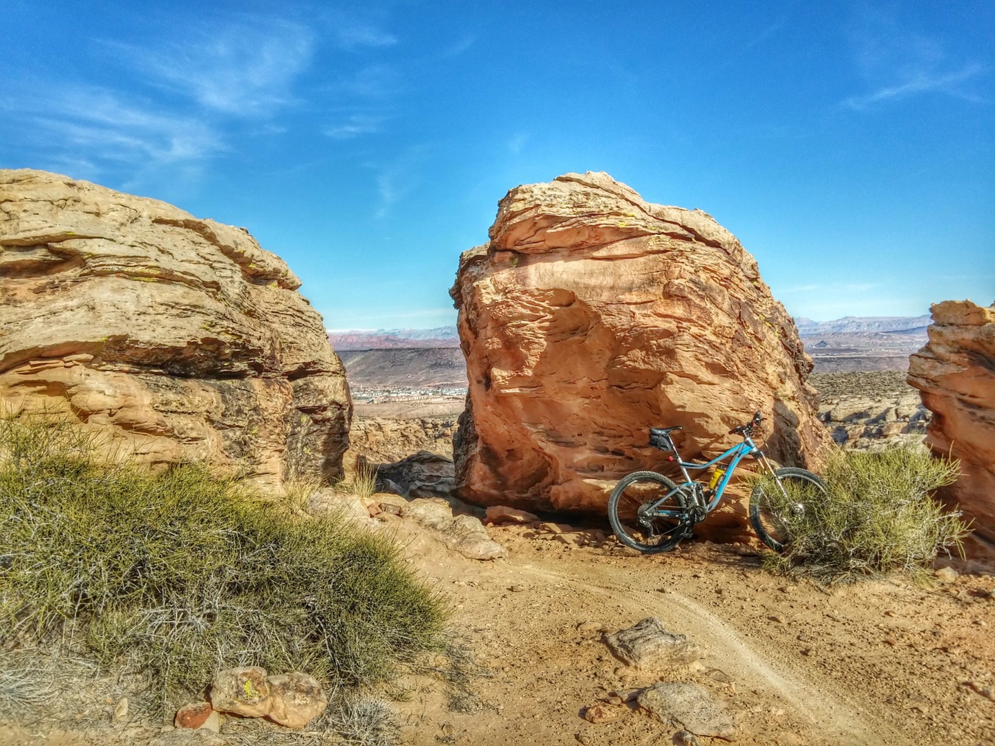 Zen bike trail