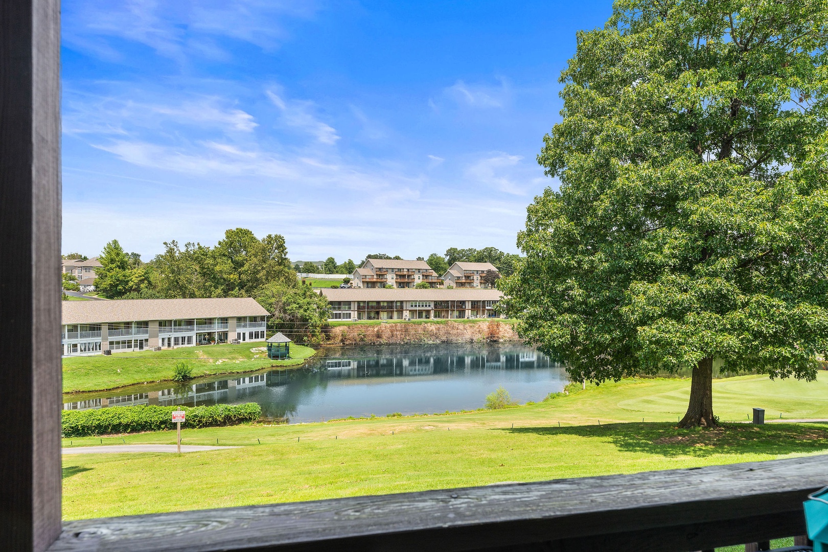 Sip morning coffee or enjoy a cocktail with water views on the balcony!