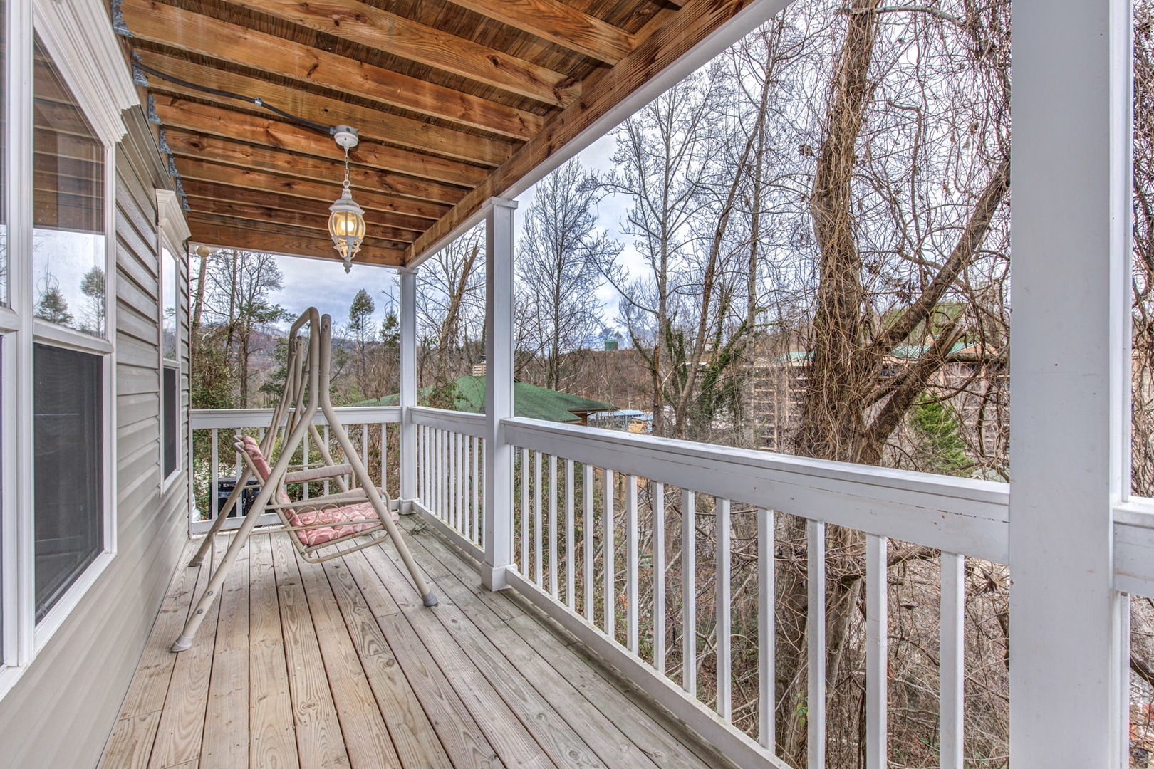 Lounge the day away or dine with tranquil views on the multi-level back deck