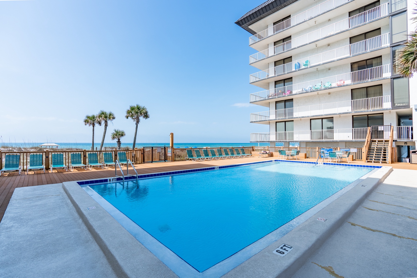 Make a splash in an oceanfront pool