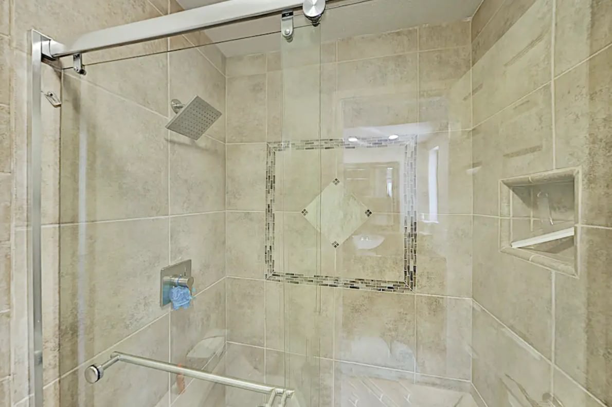Bathroom #1 Shower