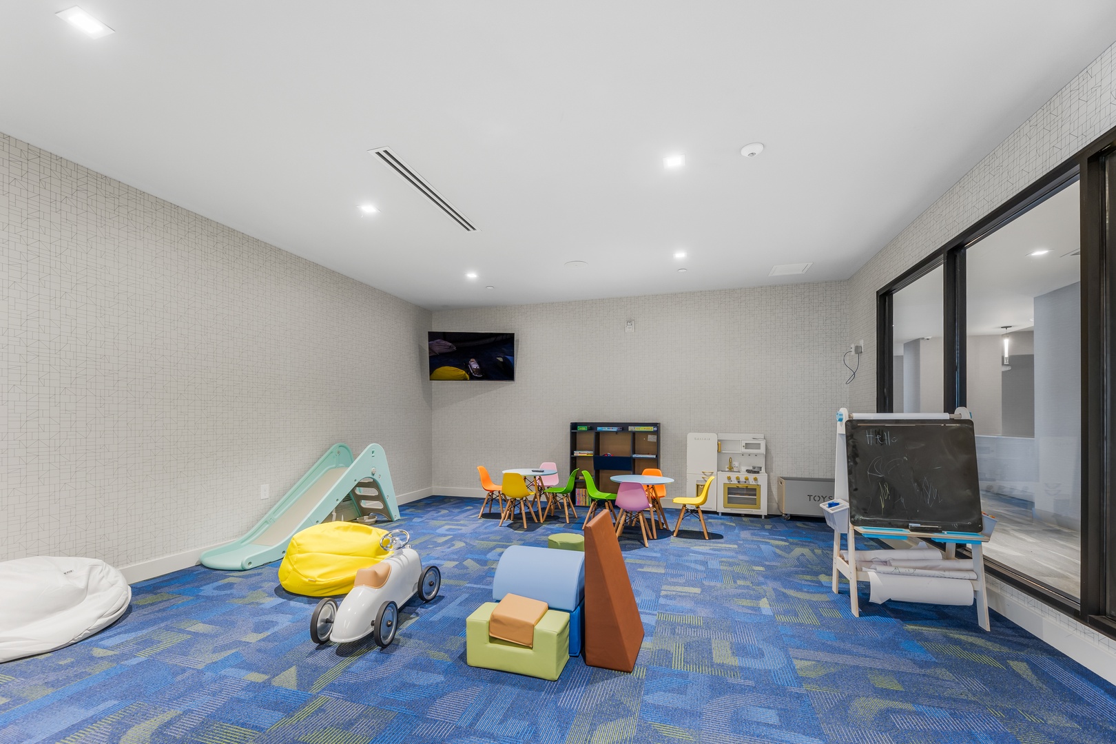 Little ones are sure to love the community play room