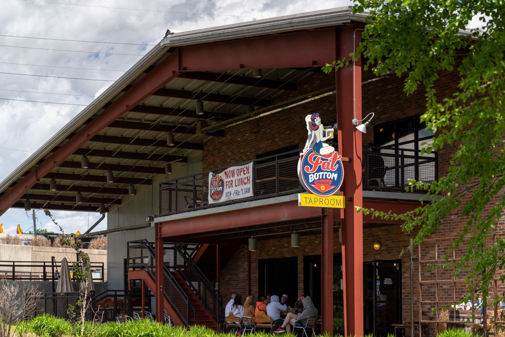Head over to Fat Bottom Brewing to celebrate your arrival in the Music City, just steps away
