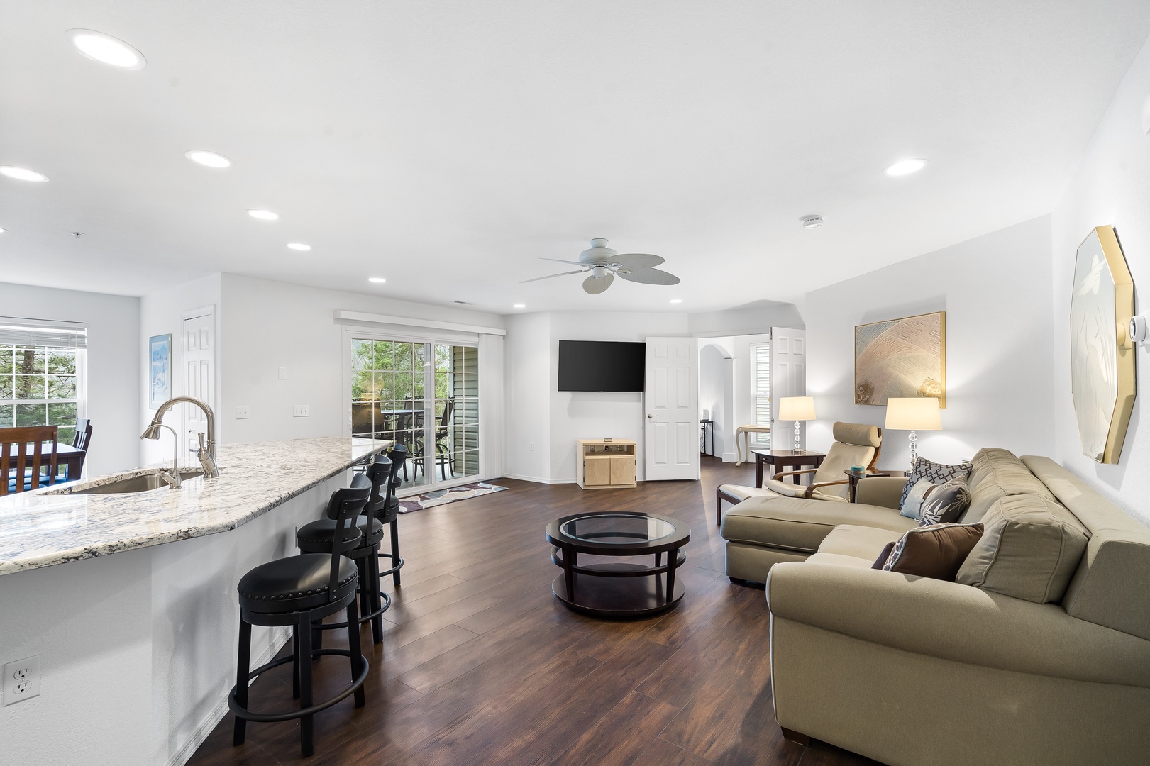 Enjoy the breezy, open layout of the main living areas