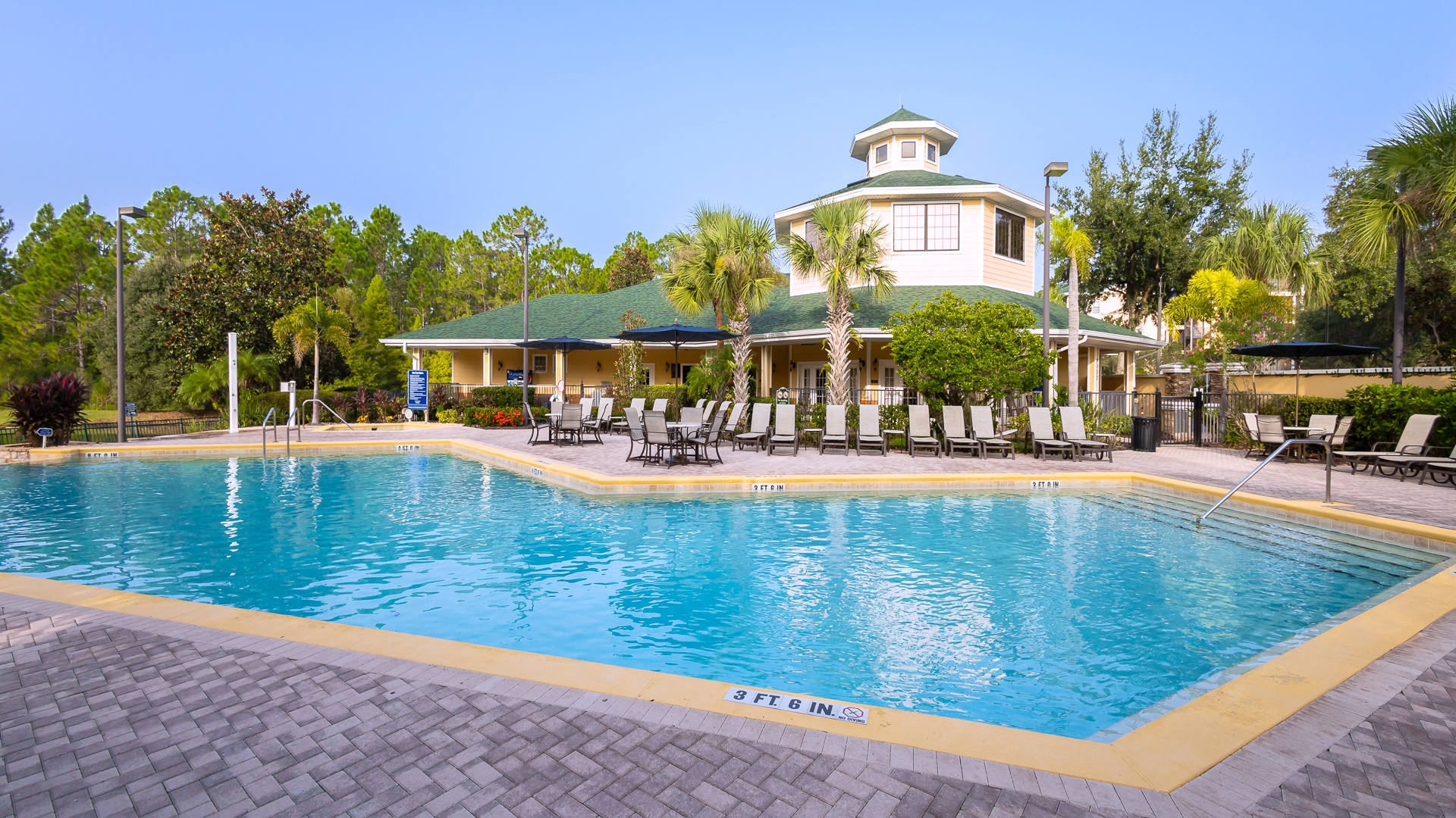 Lounge the day away or make a splash at the sparkling resort pool!