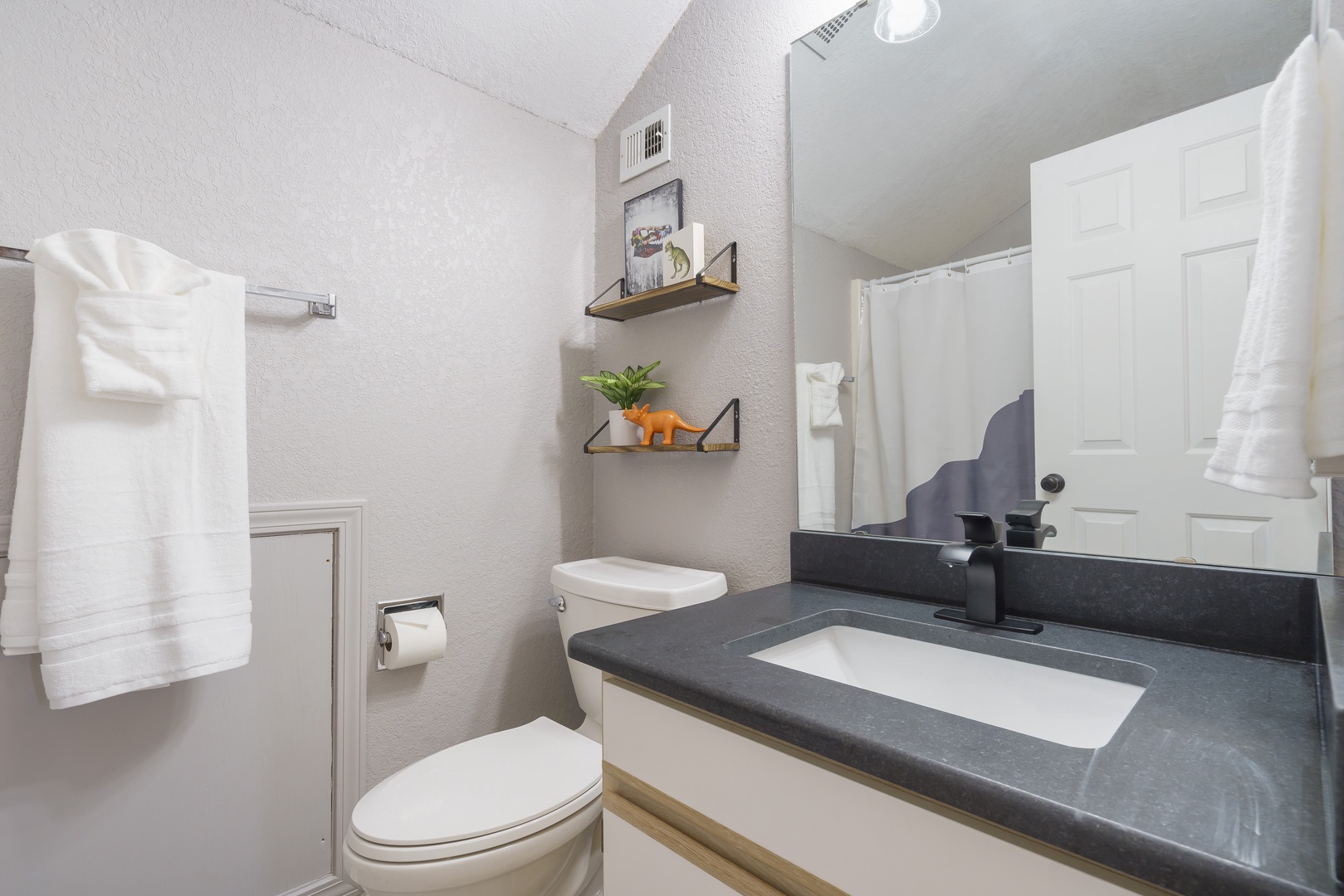 Bathroom 3 with shower/tub combo (loft)