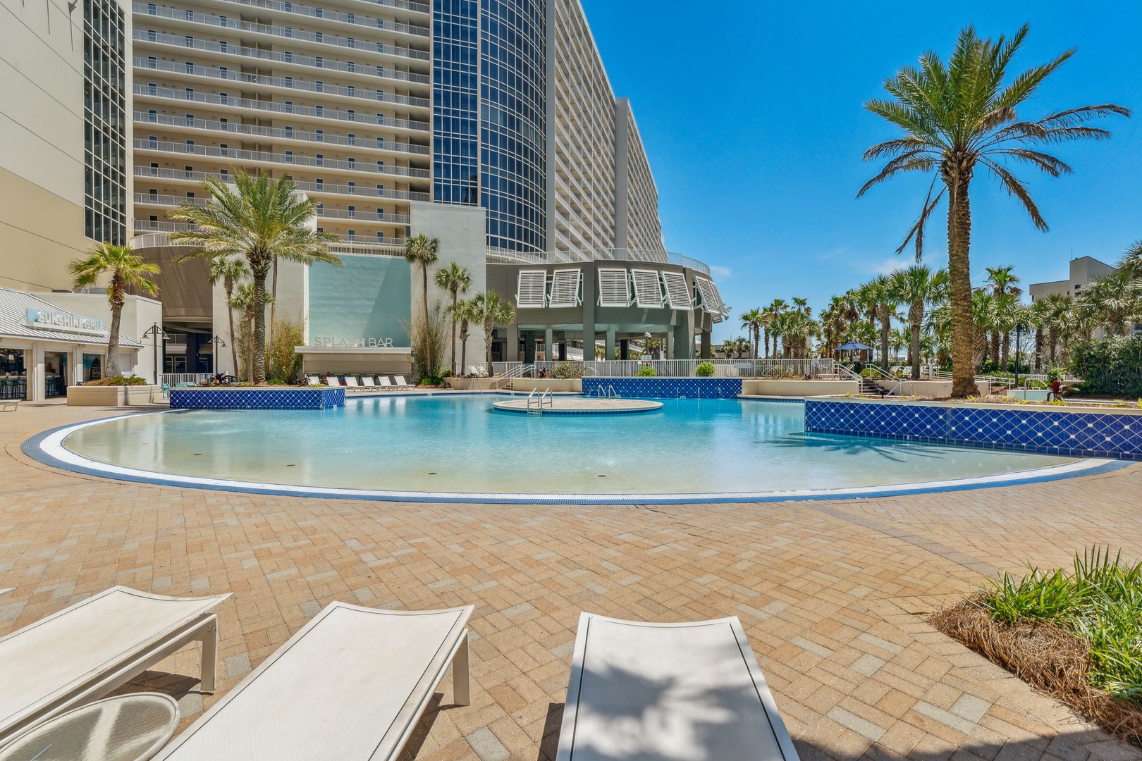 Lounge the day away or make a splash in one of the community pools!