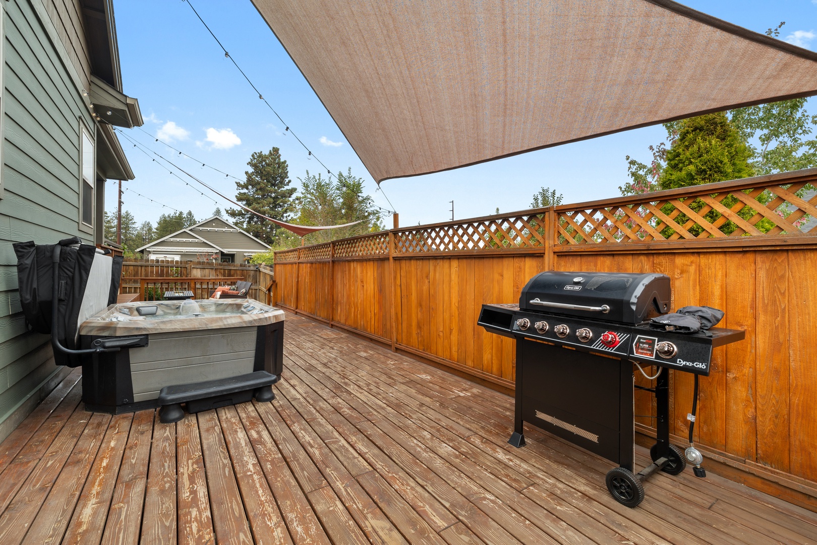Relax in the fresh air while you grill up a feast!