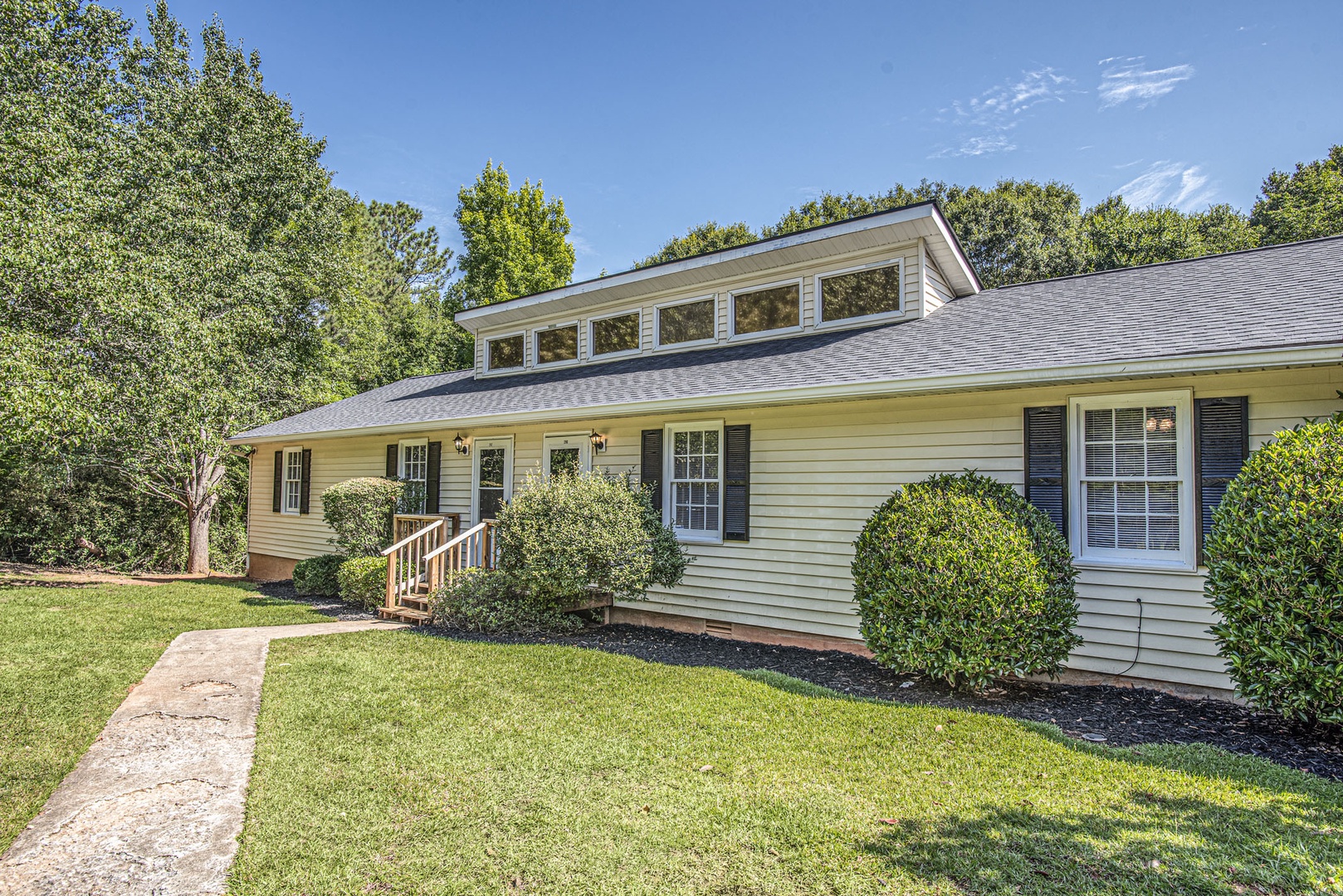 This home is equipped with keyless entry for guest convenience