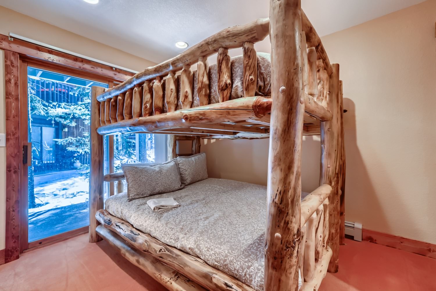 Bedroom 3 with Queen/Queen bunk bed