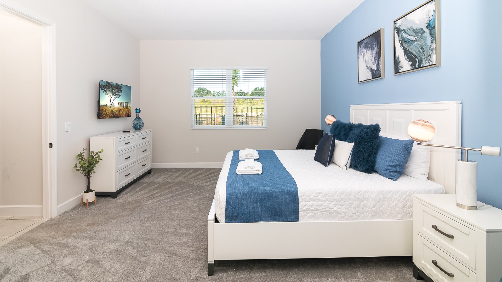 Bathroom #1 with King Bed
