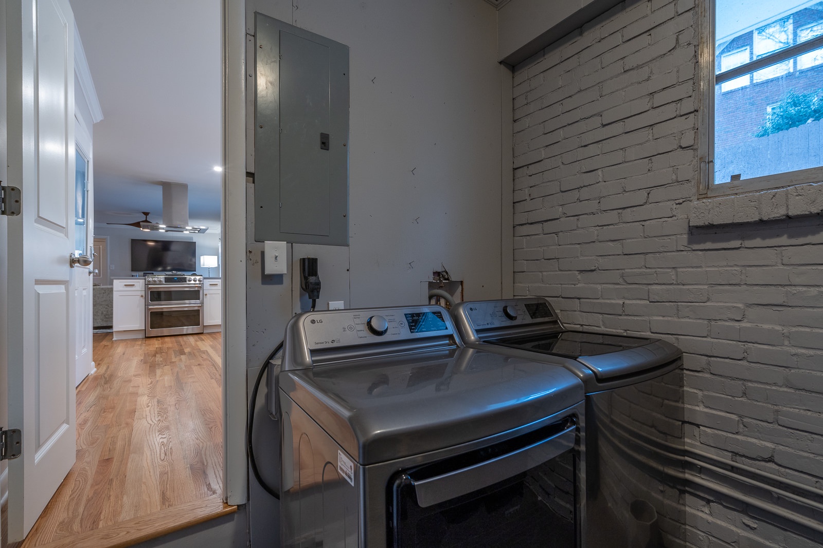 Laundry area accessible in home